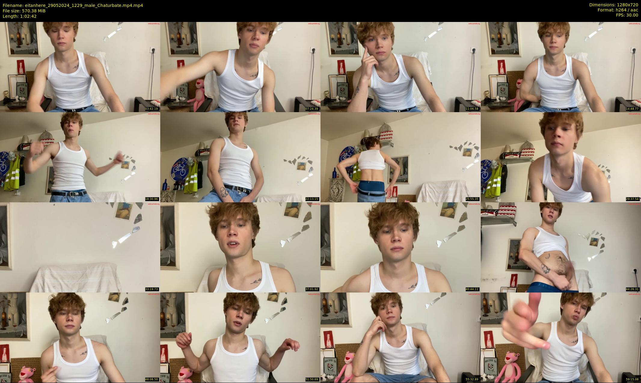 eitanhere — 63 minute Chaturbate male cam show recording, 720p, May 29, 2024