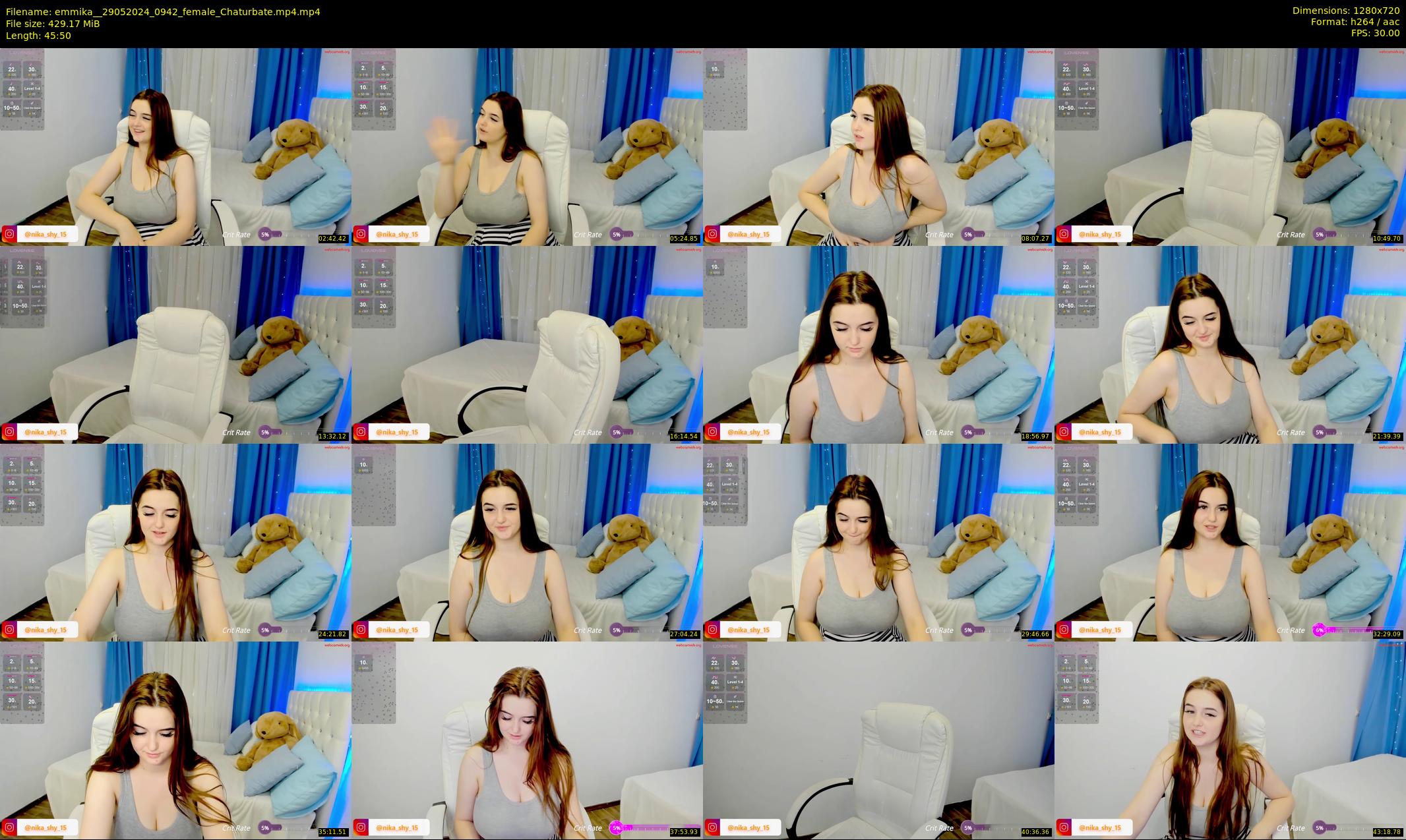 emmika_ — 46 minute Chaturbate female cam show recording, 720p, May 29, 2024
