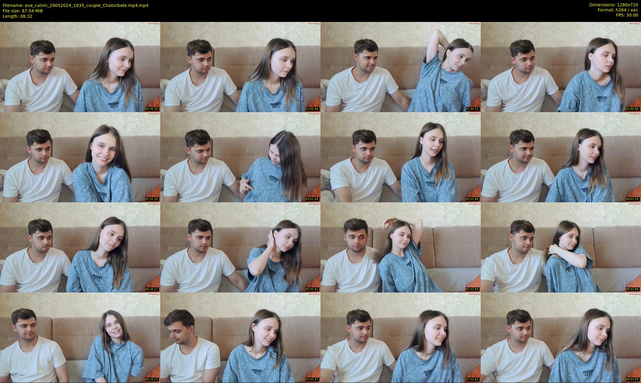 eva_calvin — 9 minute Chaturbate couple cam show recording, 720p, May 29, 2024