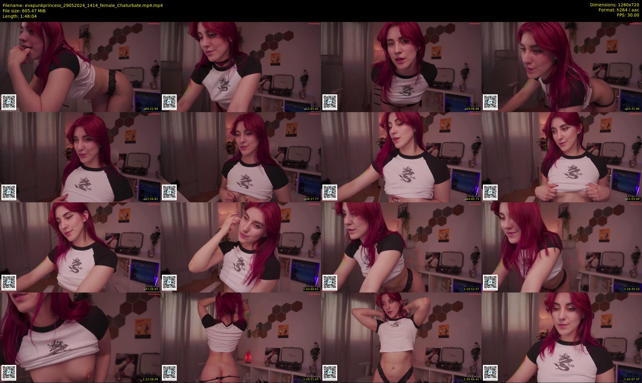 evapunkprincess — 109 minute Chaturbate female cam show recording, 720p, May 29, 2024