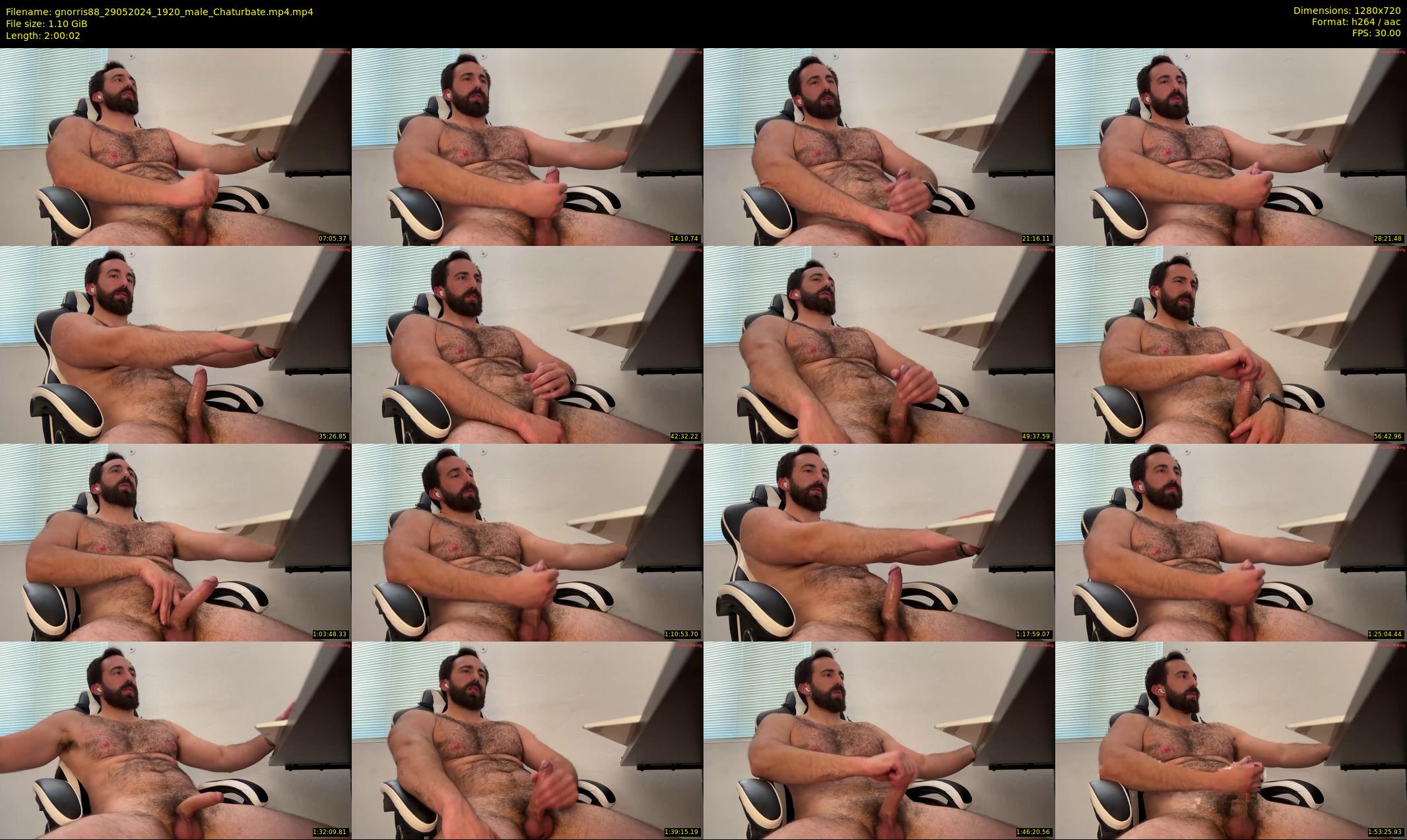 gnorris88 — 121 minute Chaturbate male cam show recording, 720p, May 29, 2024