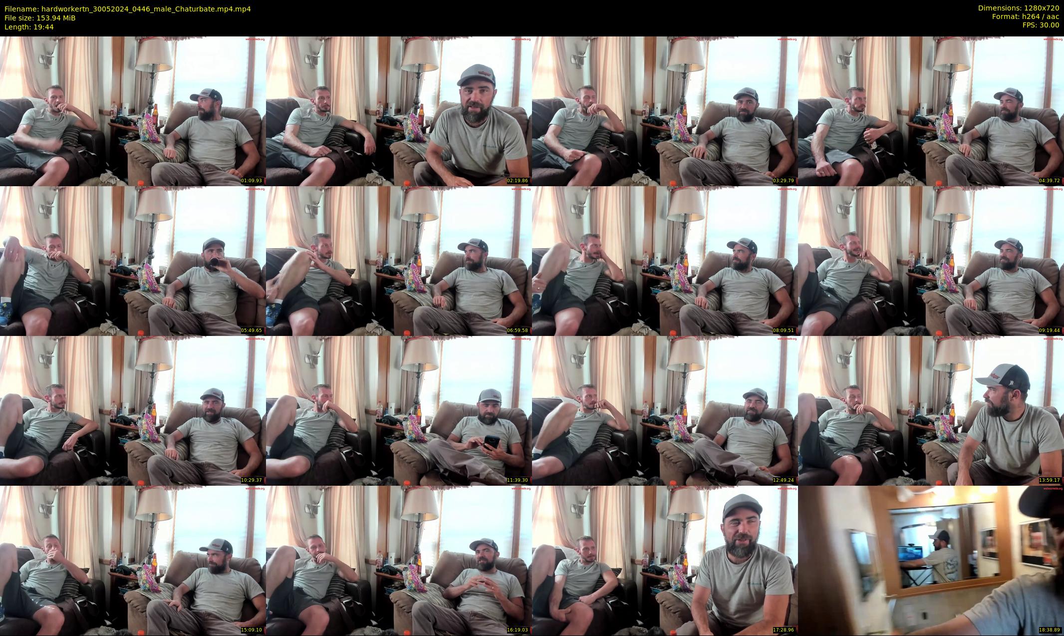 hardworkertn — 20 minute Chaturbate male cam show recording, 720p, May 30, 2024