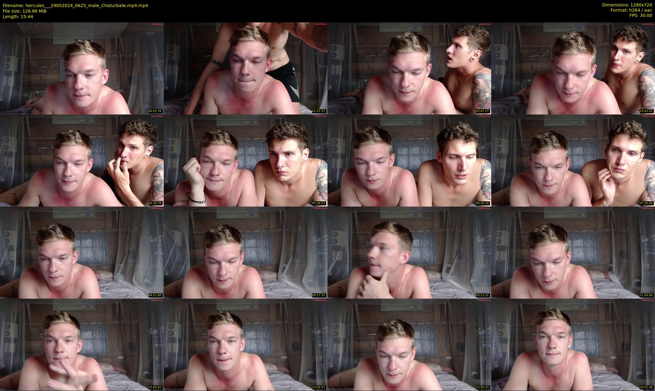 hercules__ — 16 minute Chaturbate male cam show recording, 720p, May 29, 2024
