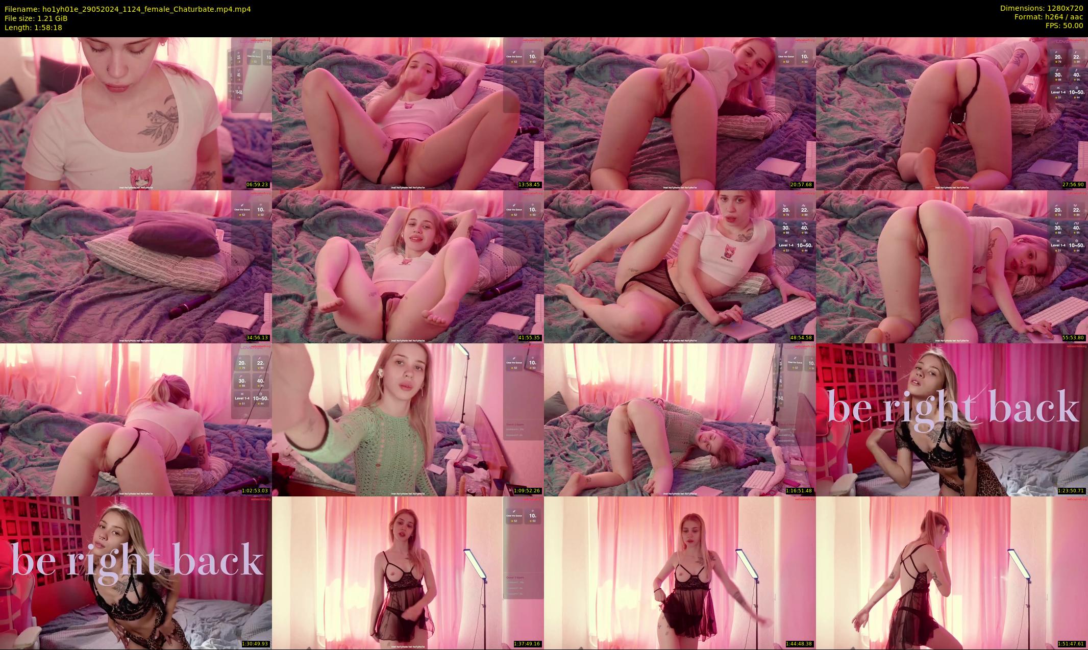 ho1yh01e — 119 minute Chaturbate couple cam show recording, 720p, May 29, 2024