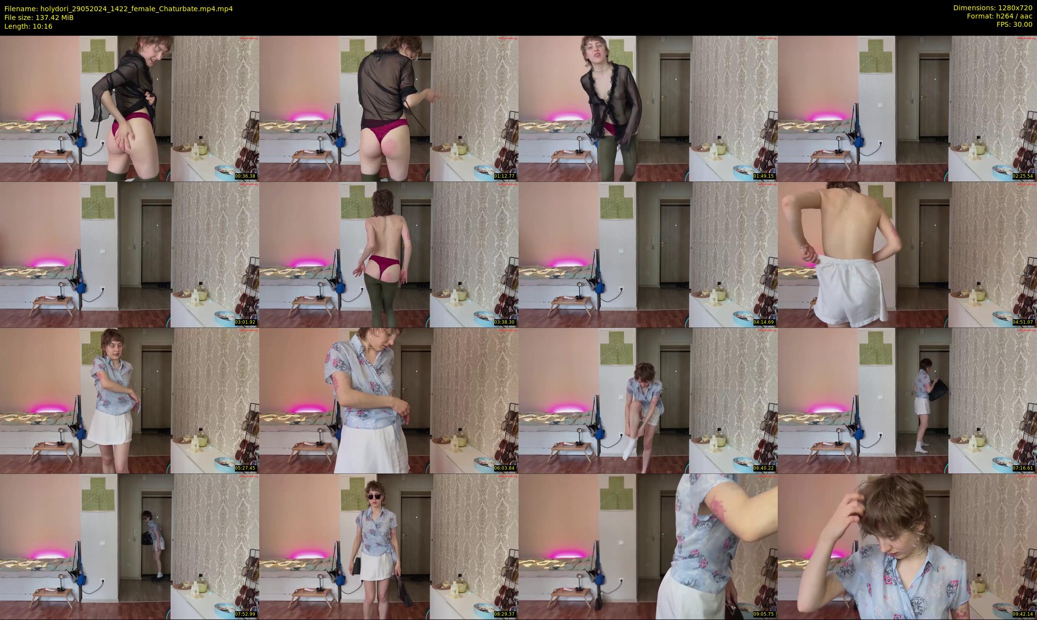 holydori — 11 minute Chaturbate female cam show recording, 720p, May 29, 2024