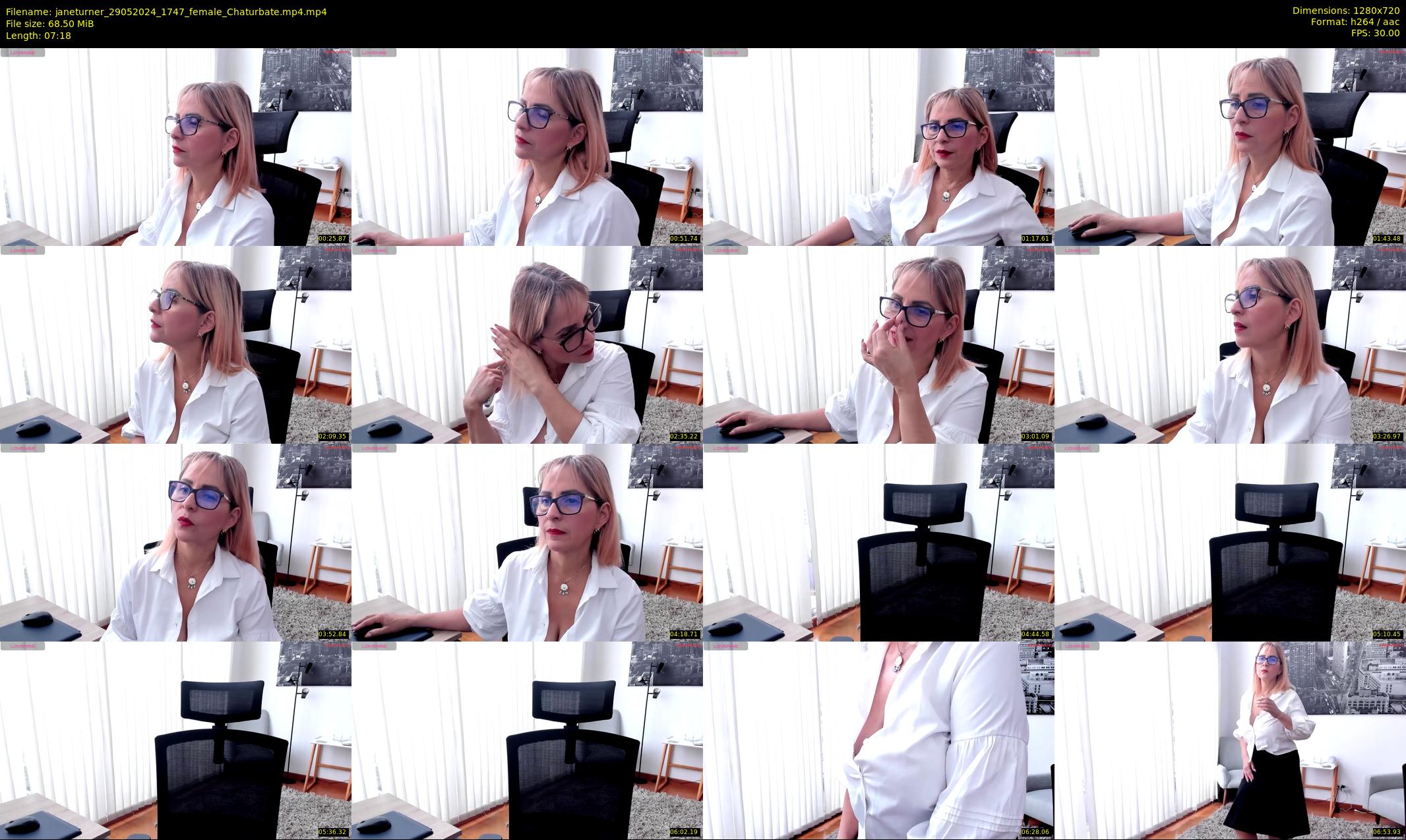 janeturner — 8 minute Chaturbate female cam show recording, 720p, May 29, 2024