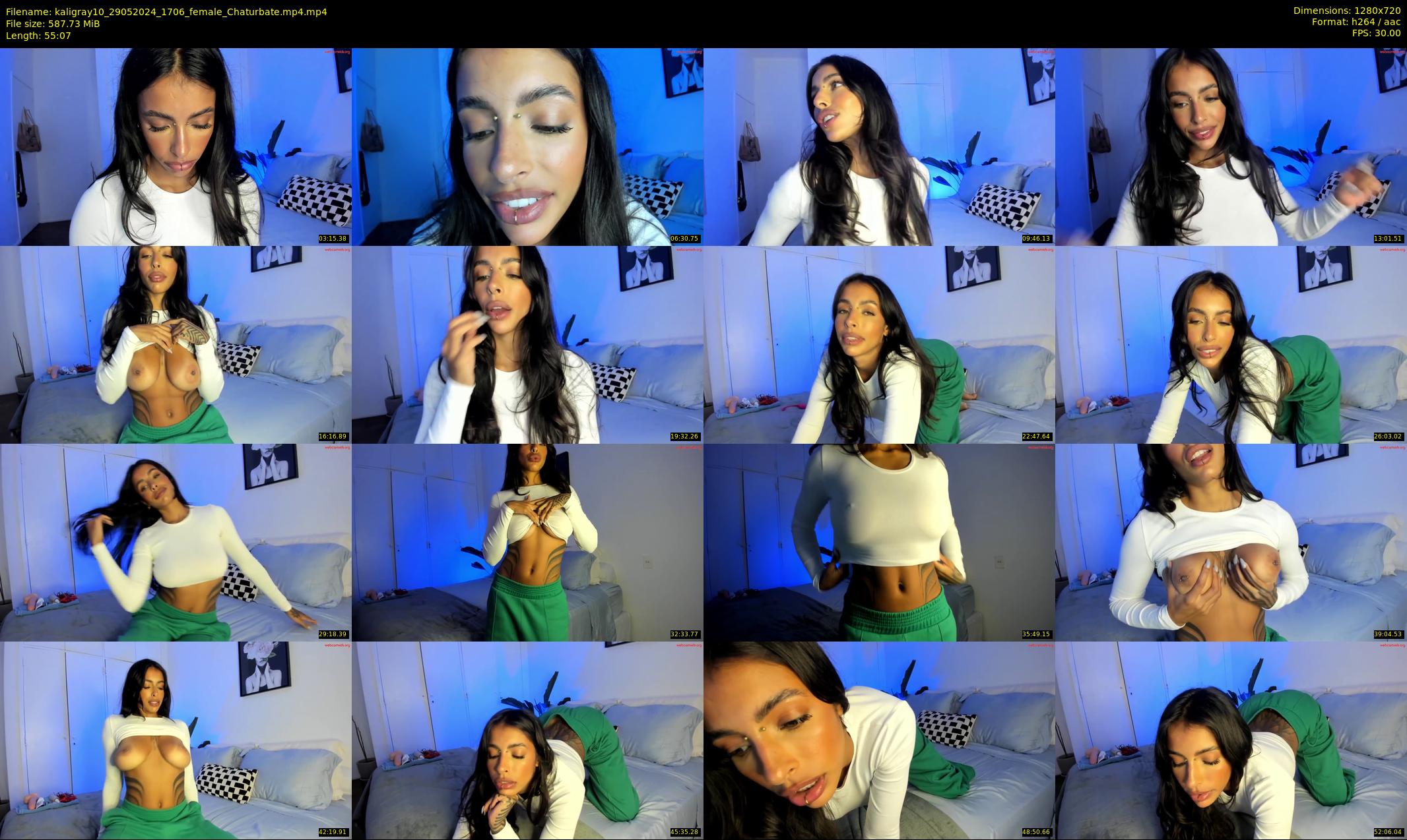 kaligray10 — 56 minute Chaturbate female cam show recording, 720p, May 29, 2024