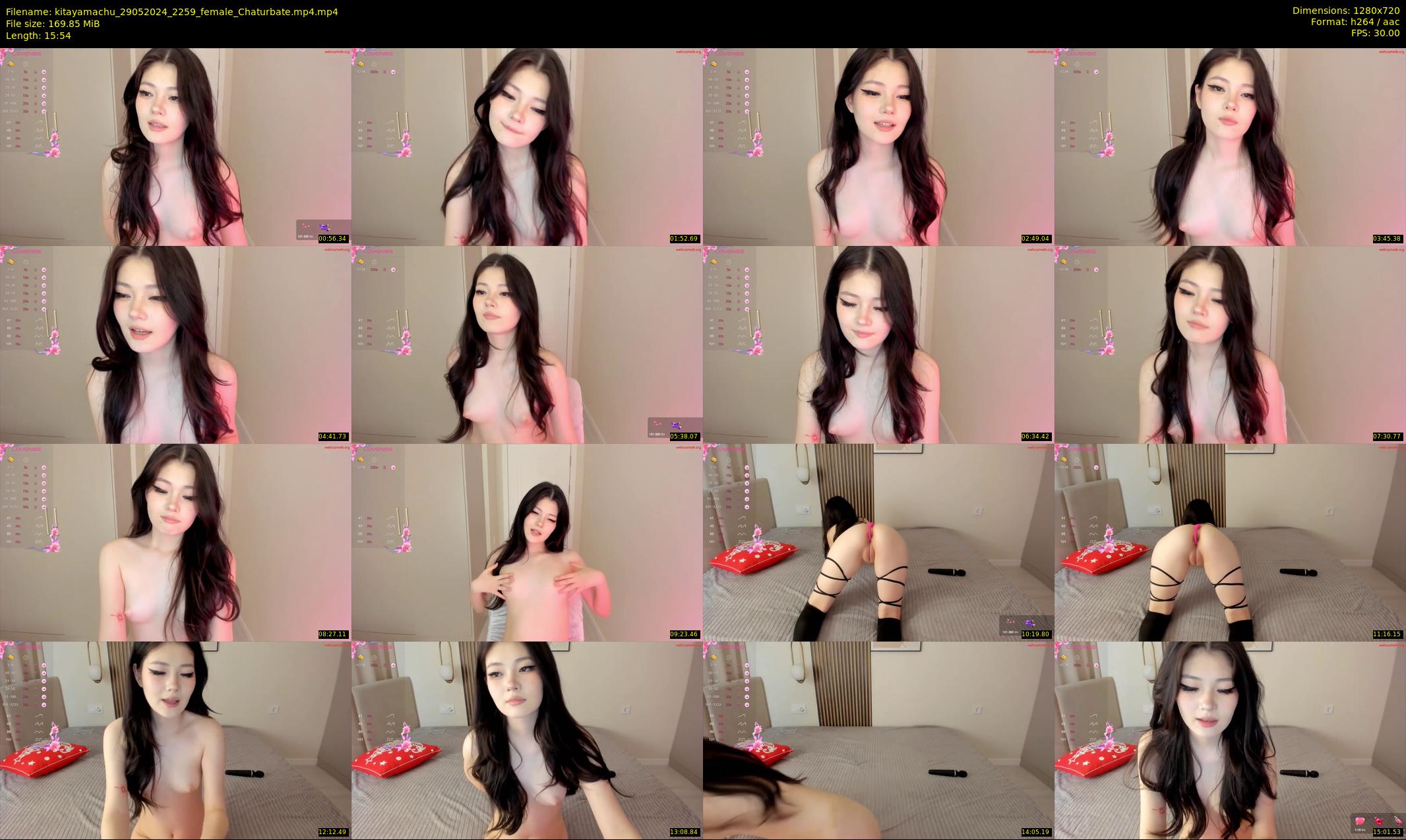 kitayamachu — 16 minute Chaturbate female cam show recording, 720p, May 29, 2024