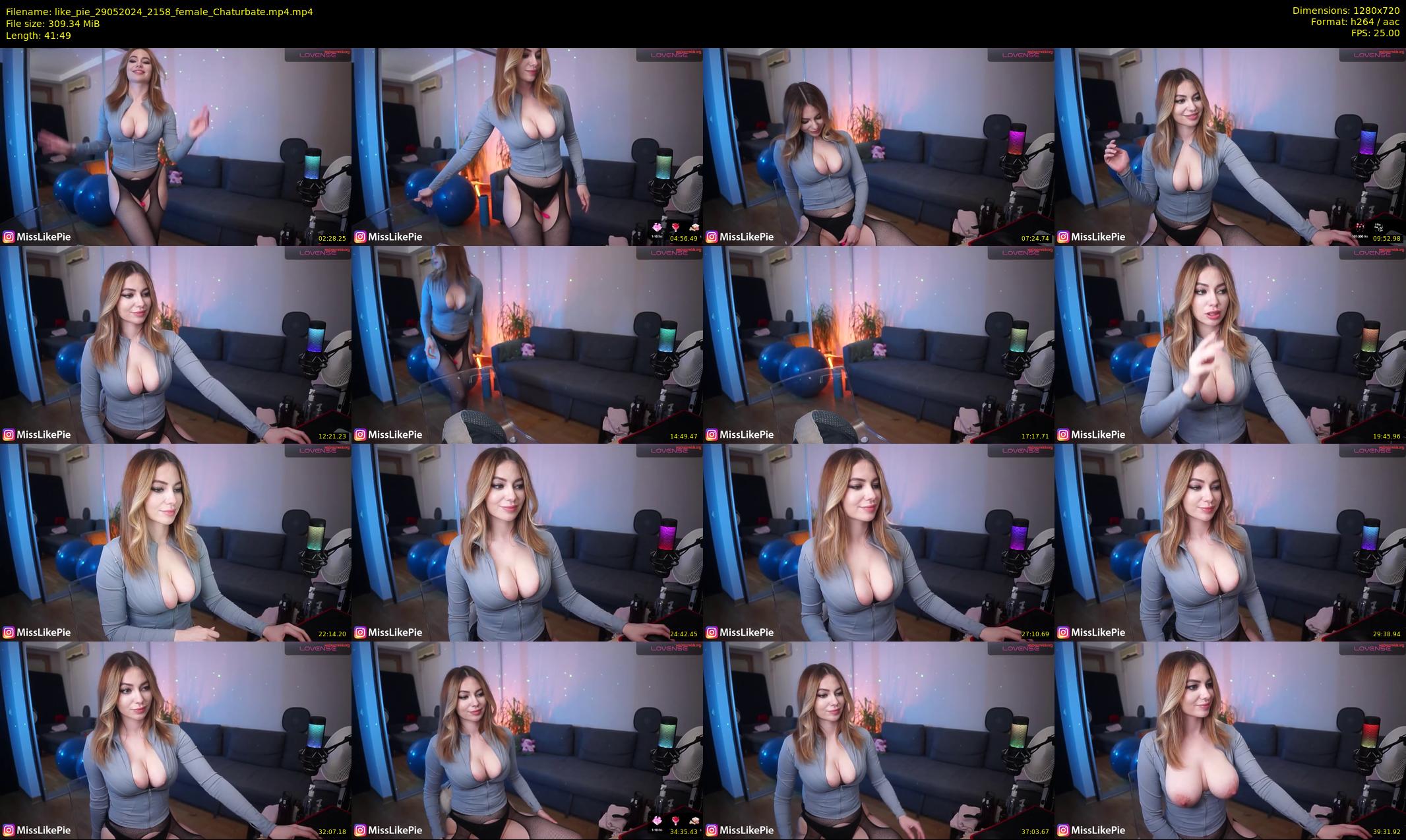like_pie — 42 minute Chaturbate couple cam show recording, 720p, May 29, 2024