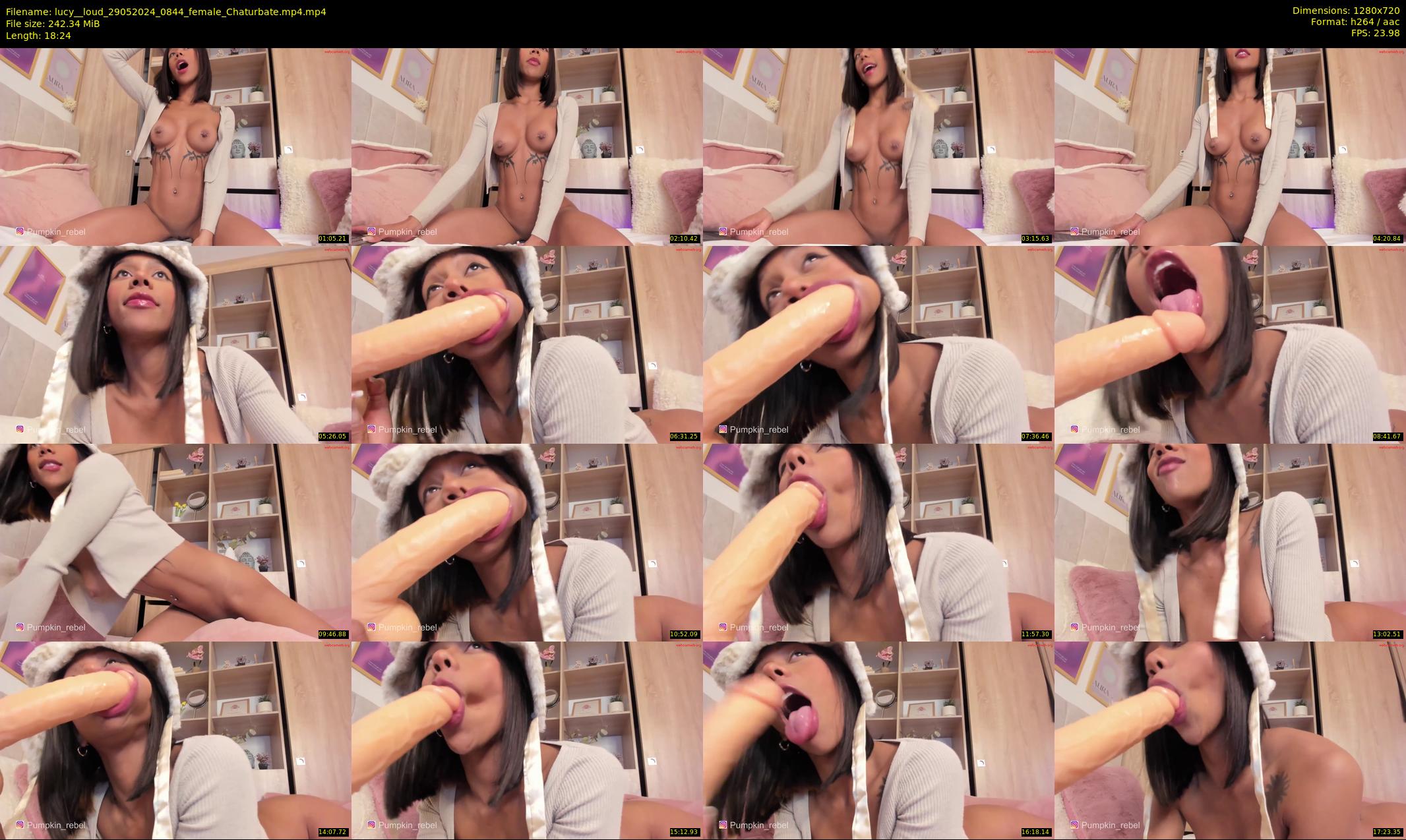lucy__loud — 19 minute Chaturbate female cam show recording, 720p, May 29, 2024