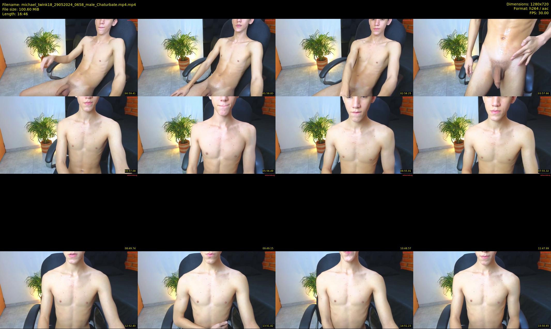 michael_twink18 — 17 minute Chaturbate male cam show recording, 720p, May 29, 2024