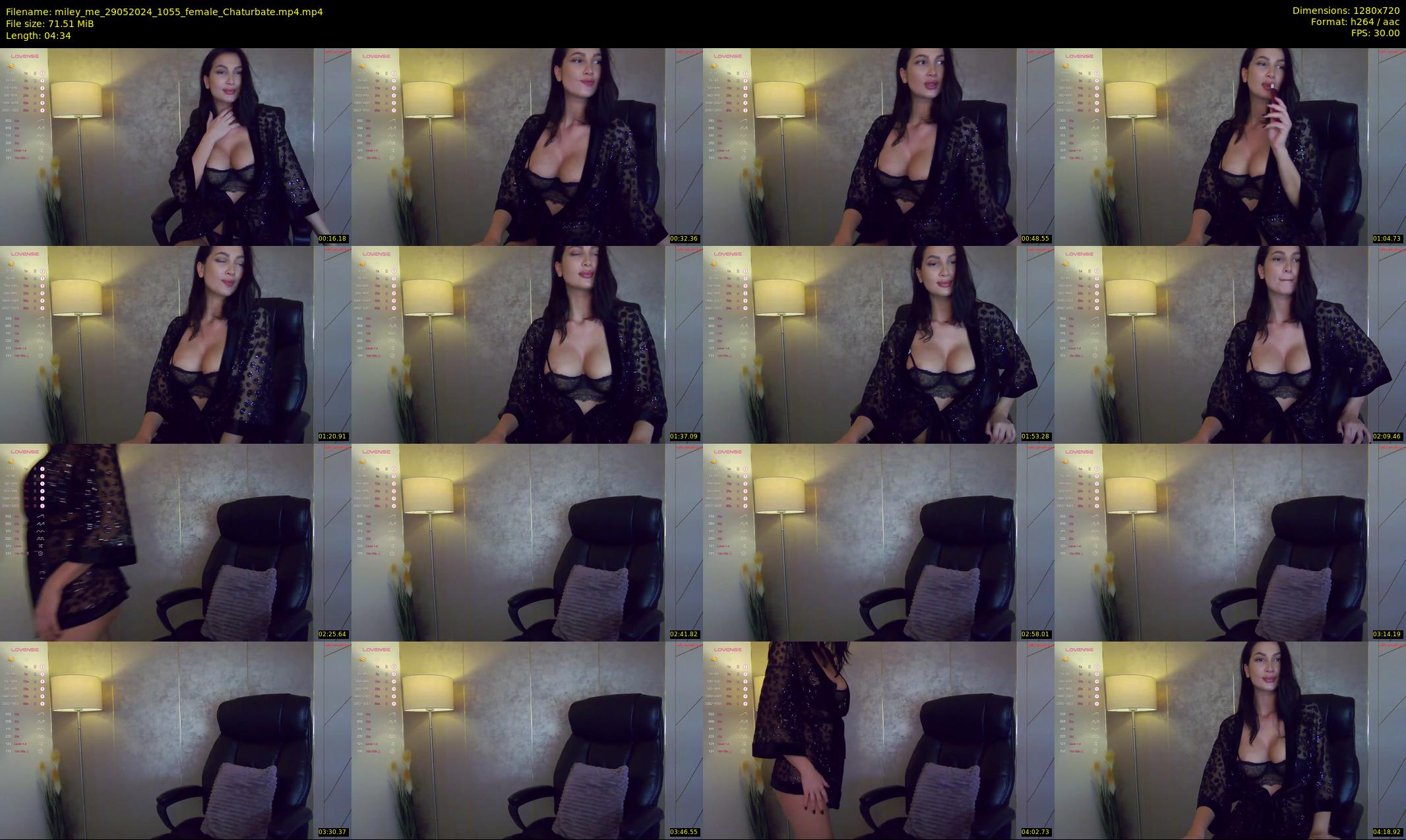 miley_me — 5 minute Chaturbate female cam show recording, 720p, May 29, 2024
