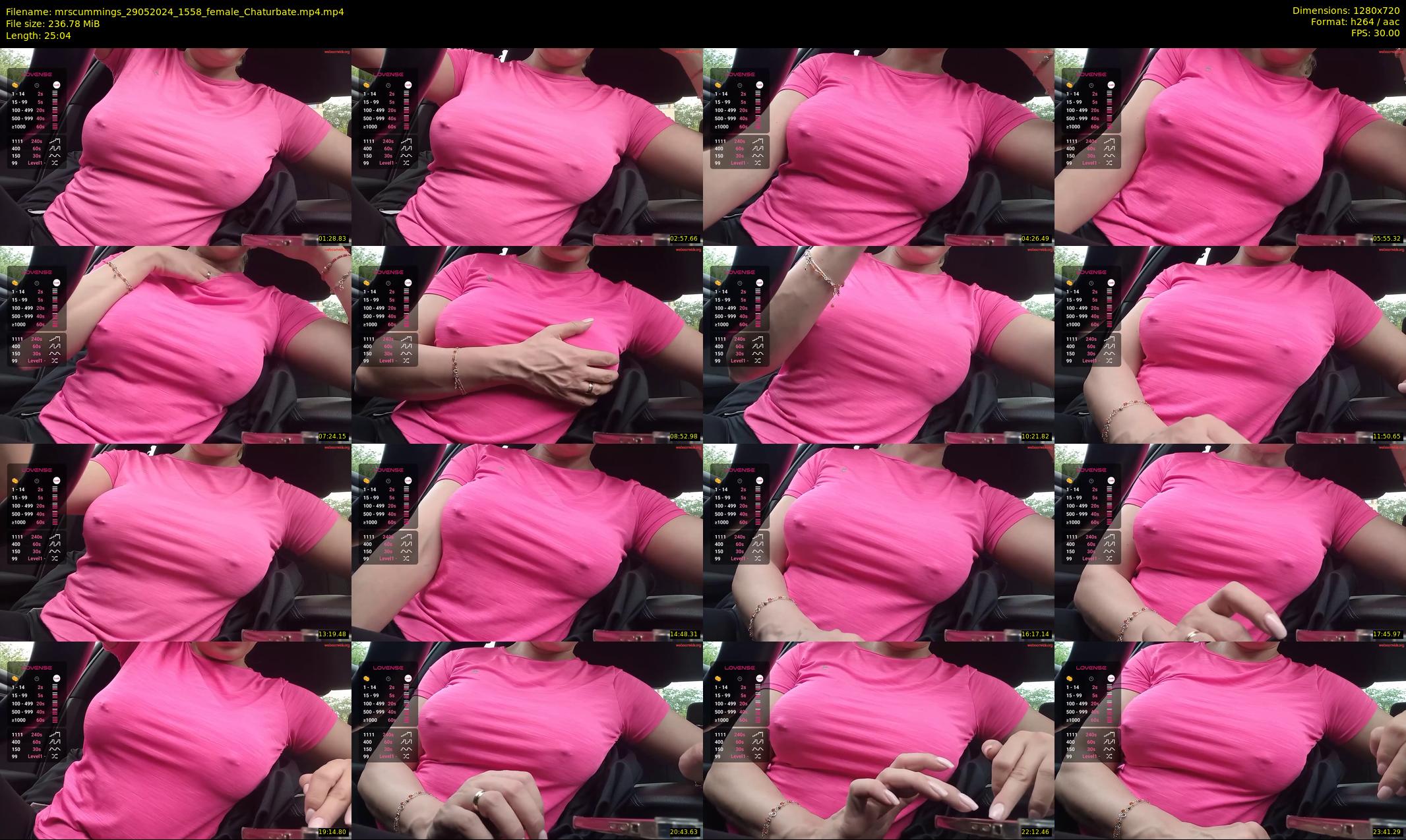 mrscummings — 26 minute Chaturbate female cam show recording, 720p, May 29, 2024