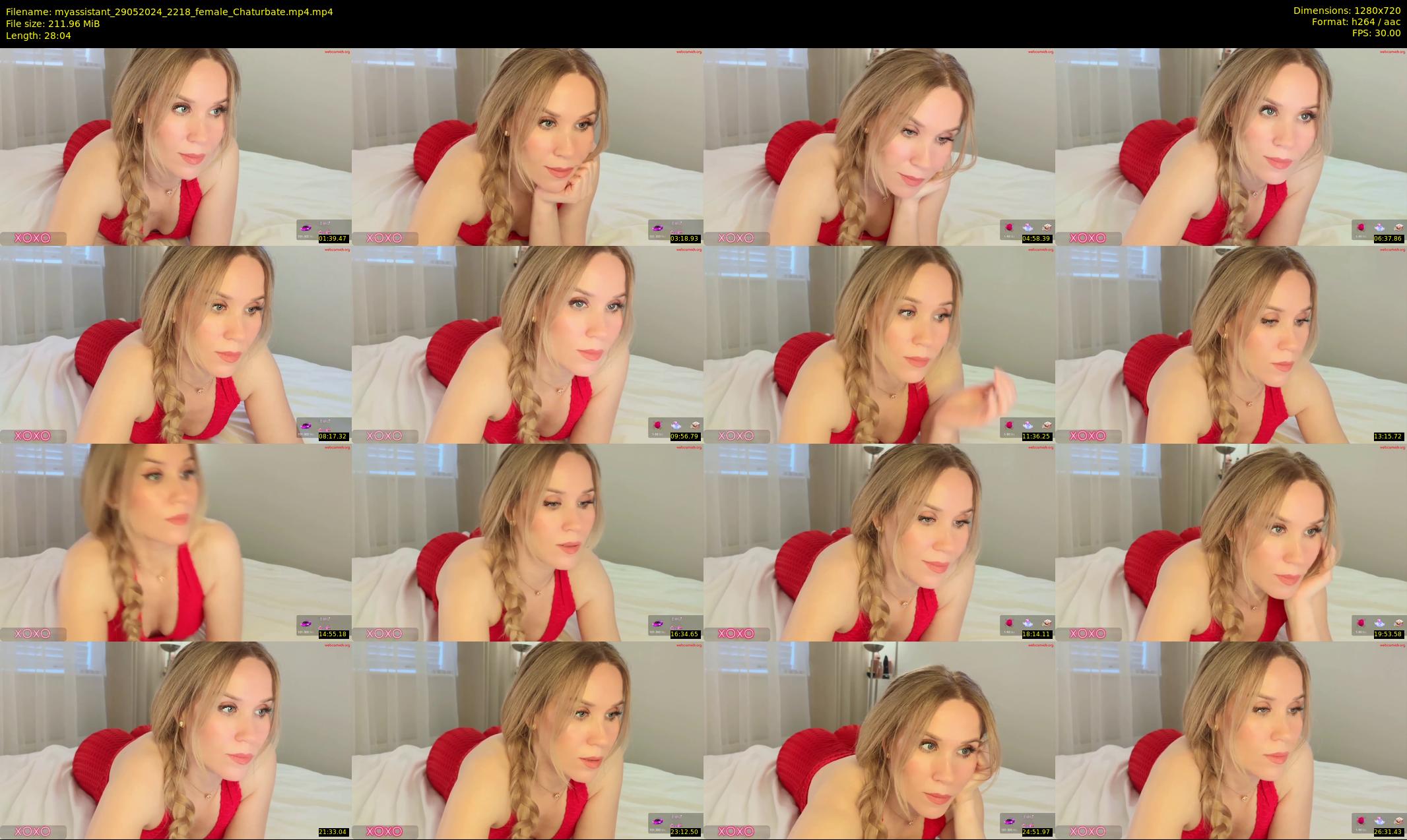 myassistant — 29 minute Chaturbate female cam show recording, 720p, May 29, 2024