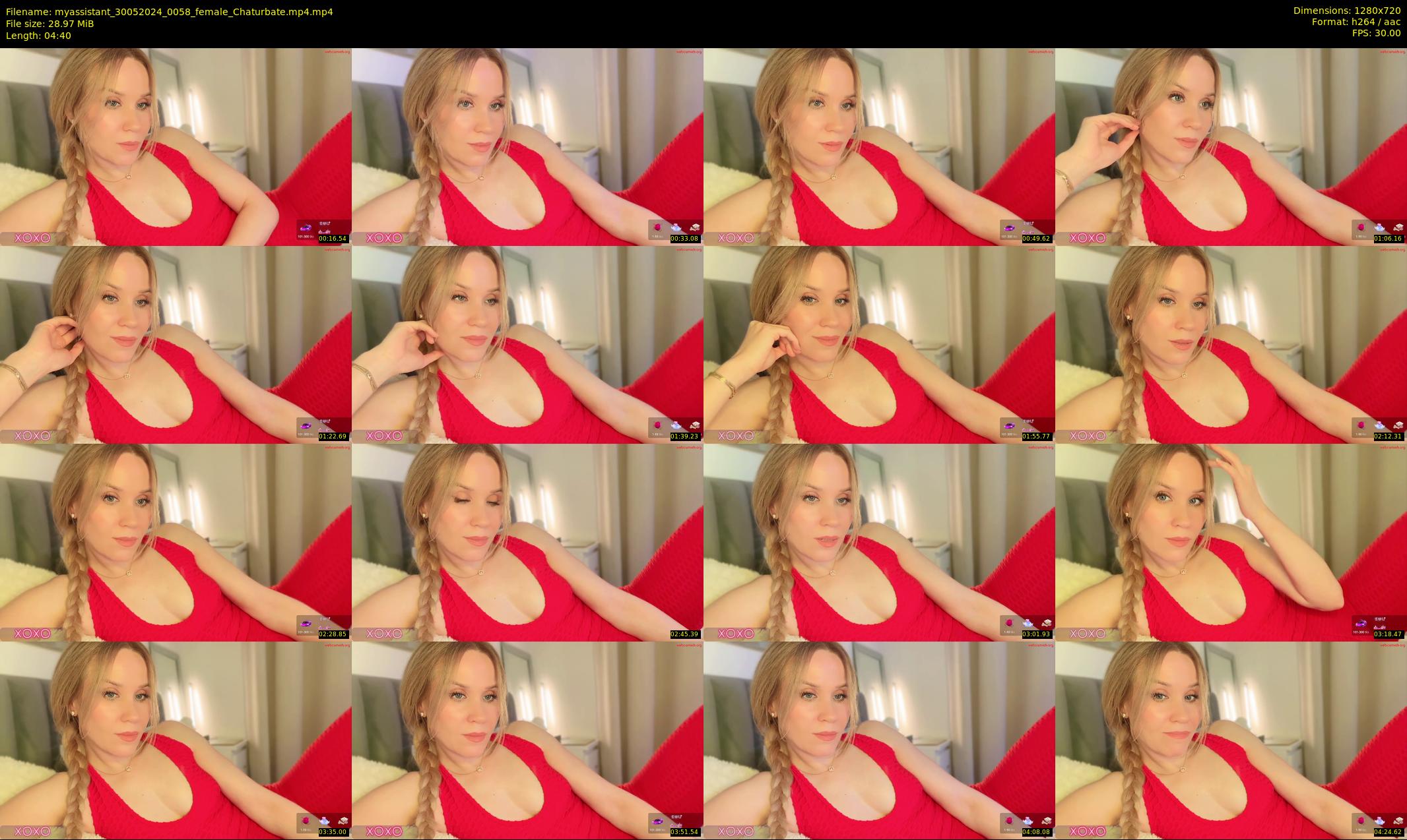 myassistant — 5 minute Chaturbate female cam show recording, 720p, May 30, 2024
