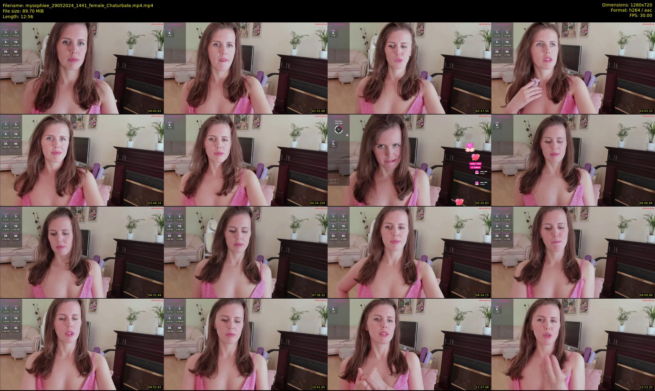 mysophiee — 13 minute Chaturbate female cam show recording, 720p, May 29, 2024