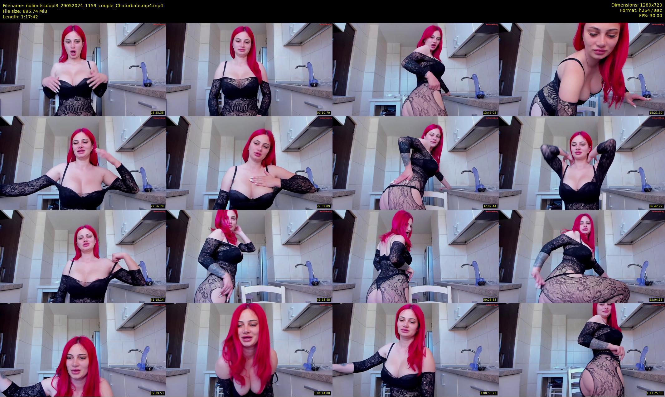 nolimitscoupl3 — 78 minute Chaturbate couple cam show recording, 720p, May 29, 2024