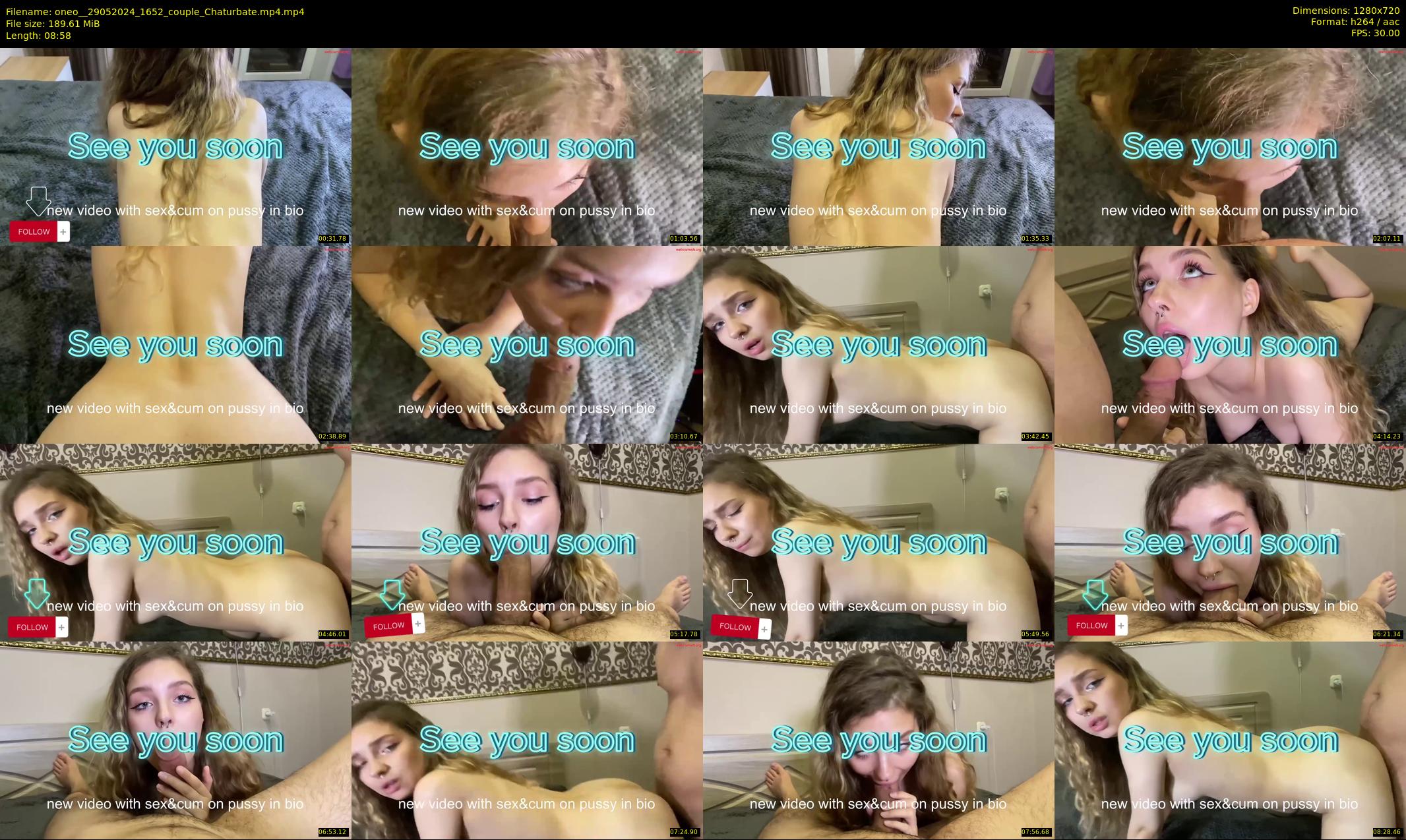 oneo_ — 9 minute Chaturbate couple cam show recording, 720p, May 29, 2024