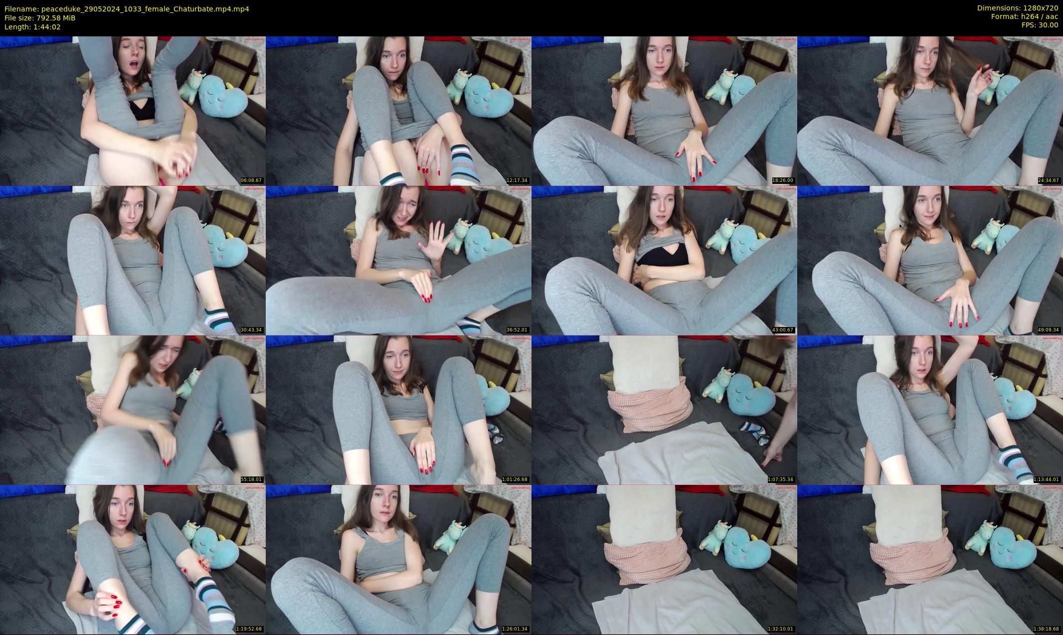 peaceduke — 105 minute Chaturbate female cam show recording, 720p, May 29, 2024