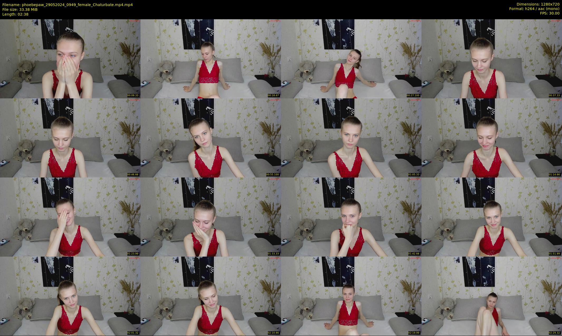 phoebepaw — 3 minute Chaturbate female cam show recording, 720p, May 29, 2024