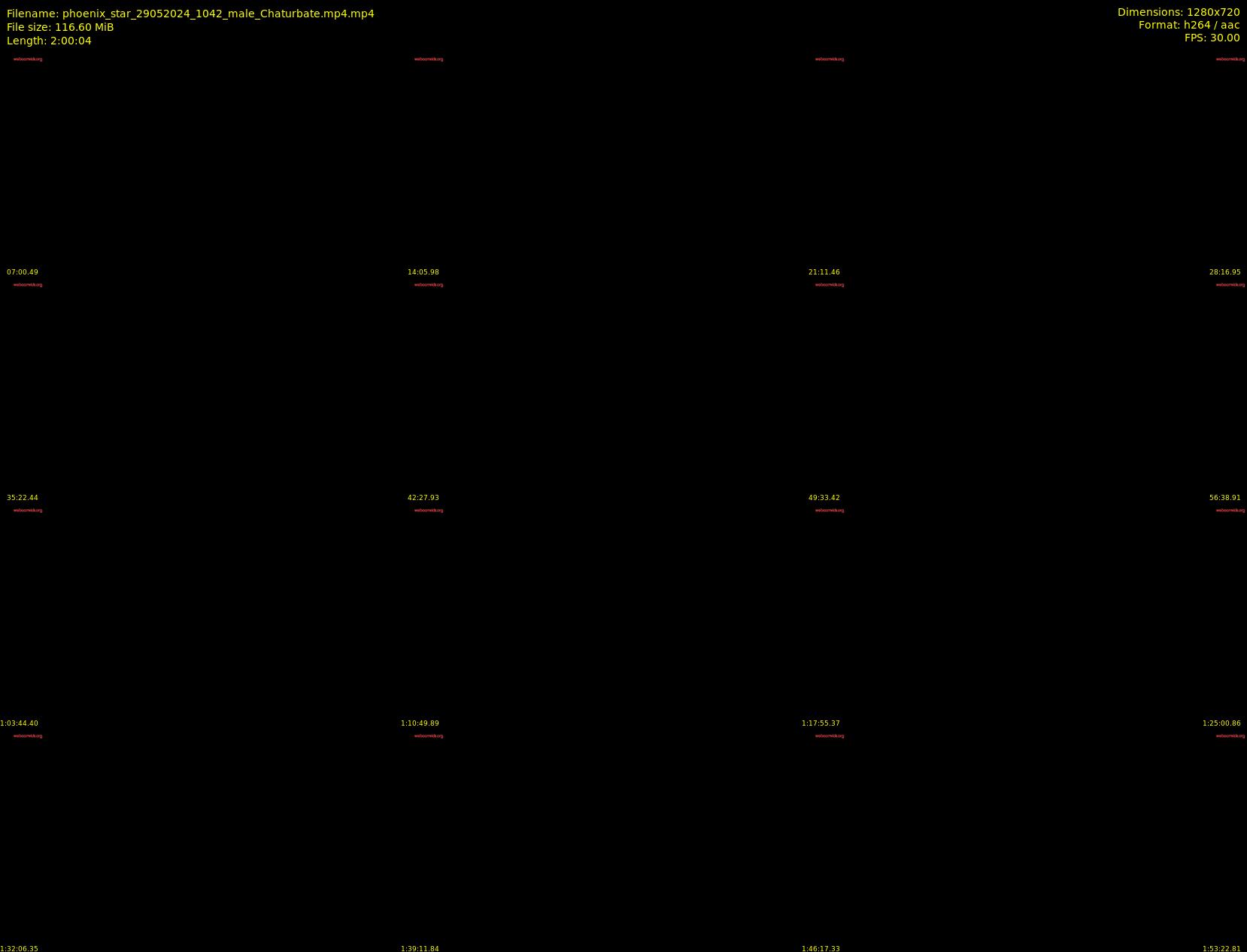 phoenix_star — 121 minute Chaturbate male cam show recording, 720p, May 29, 2024