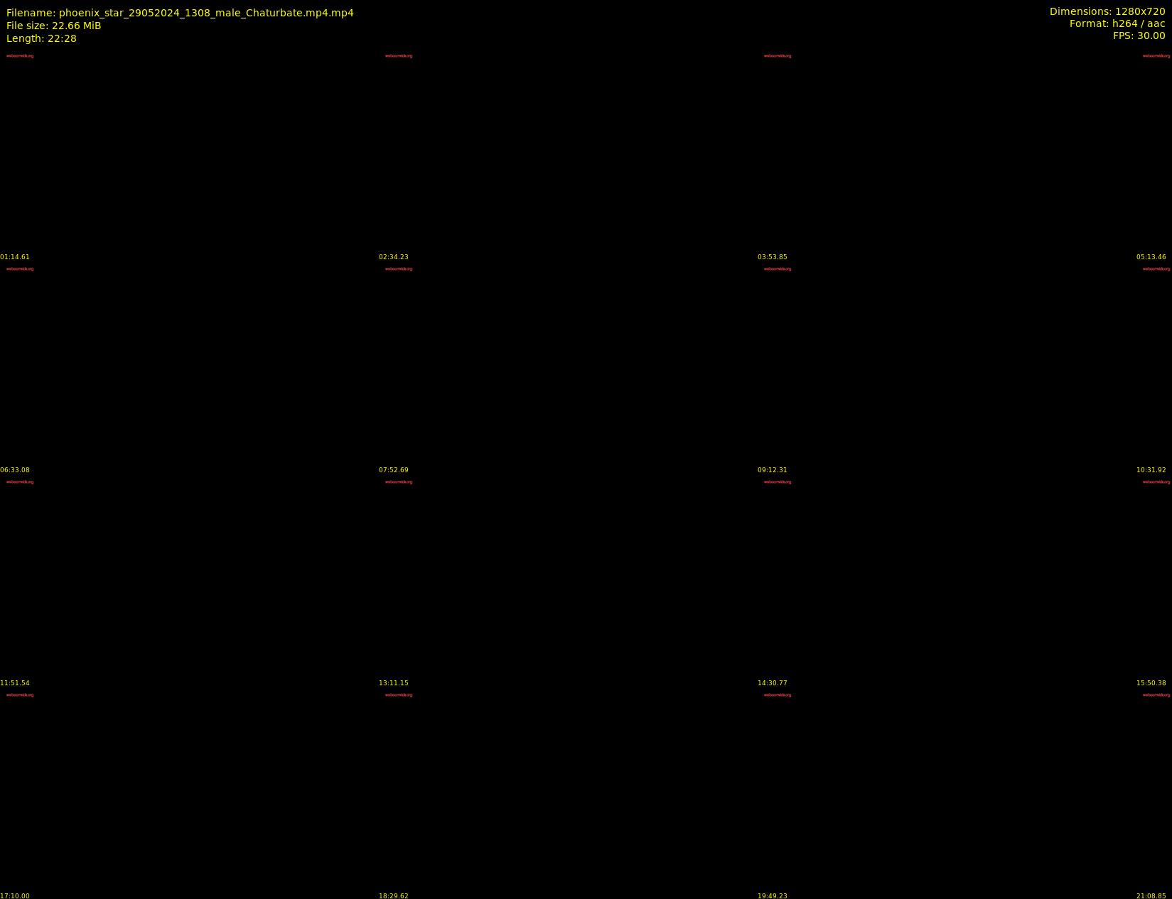 phoenix_star — 23 minute Chaturbate male cam show recording, 720p, May 29, 2024