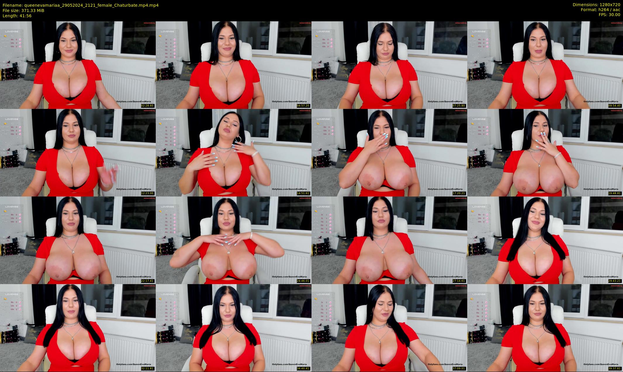 queenevamariaa — 42 minute Chaturbate female cam show recording, 720p, May 29, 2024