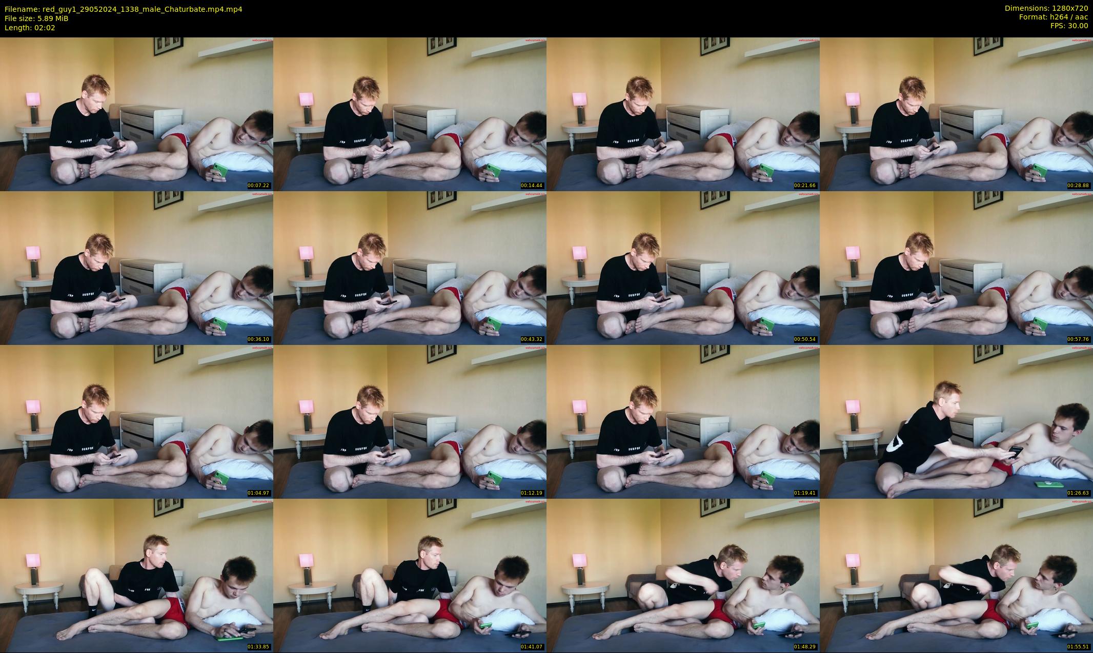 red_guy1 — 3 minute Chaturbate male cam show recording, 720p, May 29, 2024