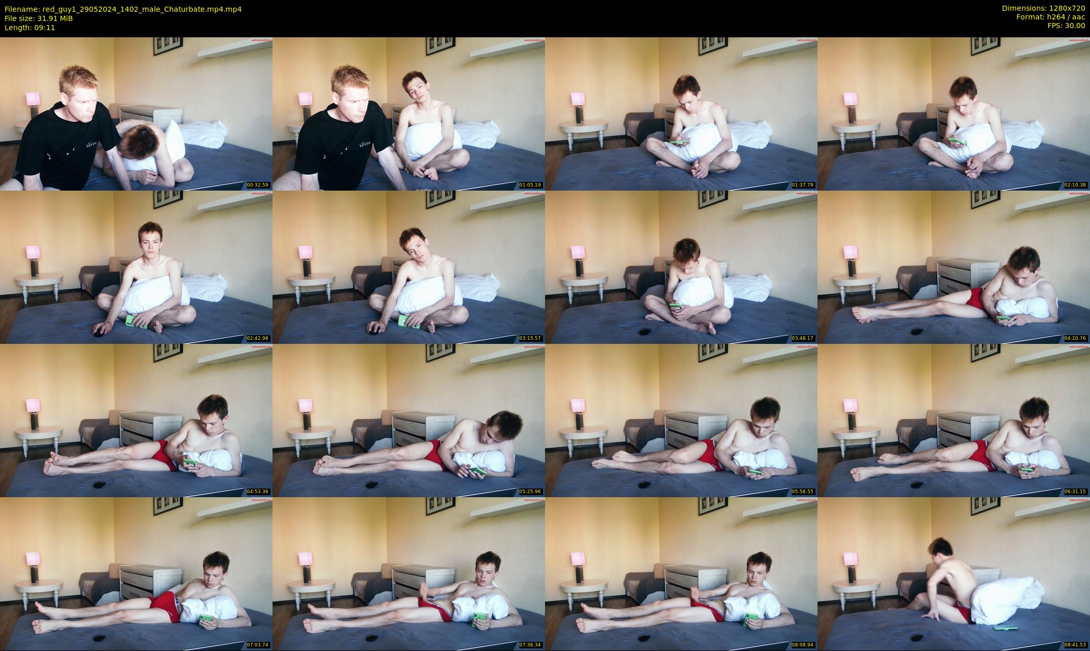 red_guy1 — 10 minute Chaturbate male cam show recording, 720p, May 29, 2024