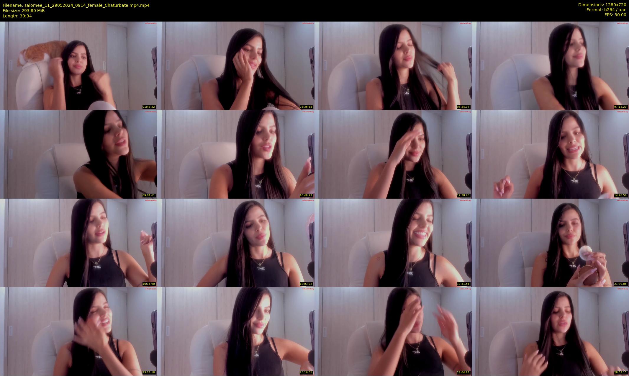 salomee_11 — 31 minute Chaturbate female cam show recording, 720p, May 29, 2024