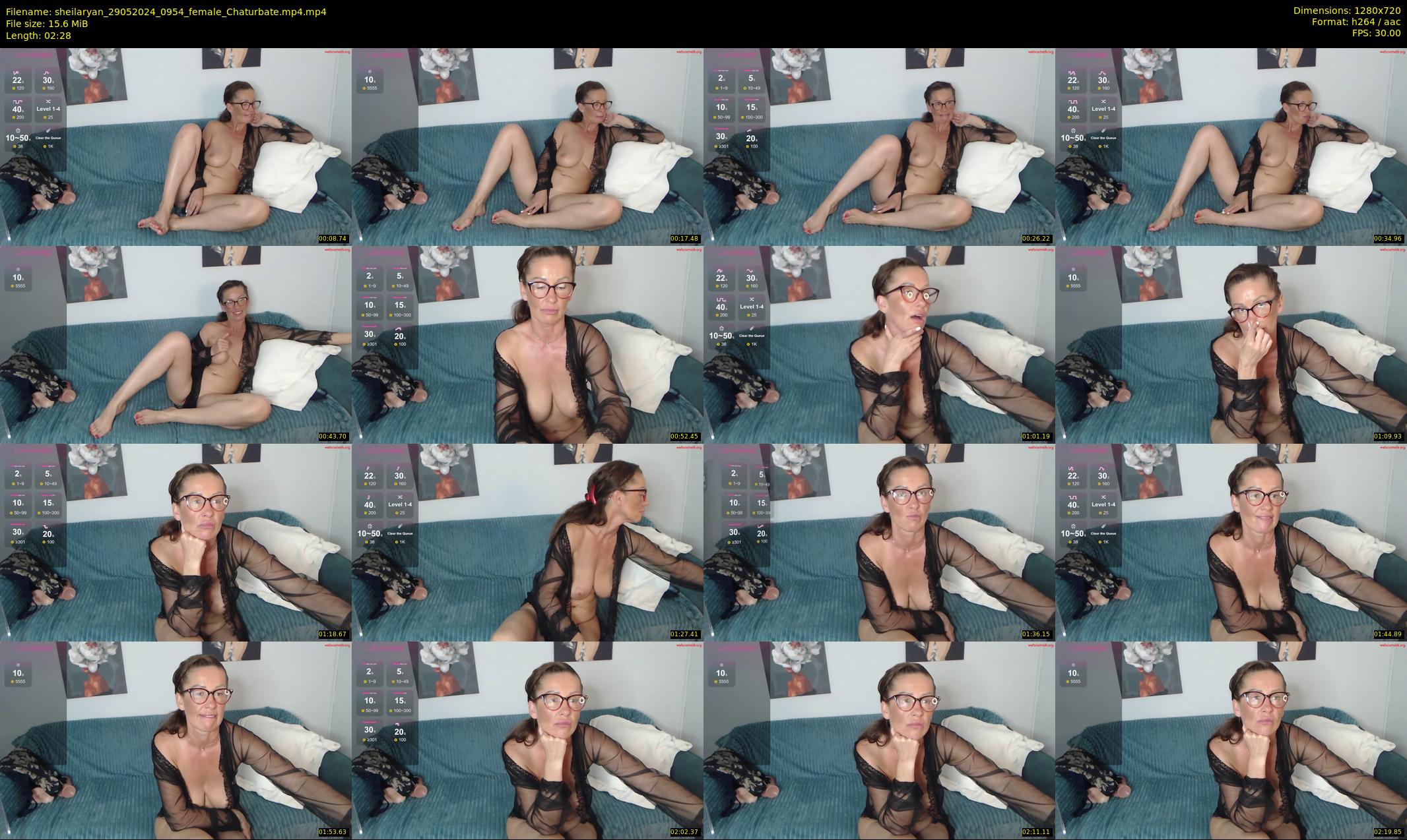 sheilaryan — 3 minute Chaturbate female cam show recording, 720p, May 29, 2024