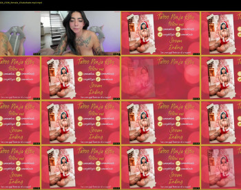 tattoo_ninja_kitty — 7 minute Chaturbate female cam show recording, 720p, May 29, 2024