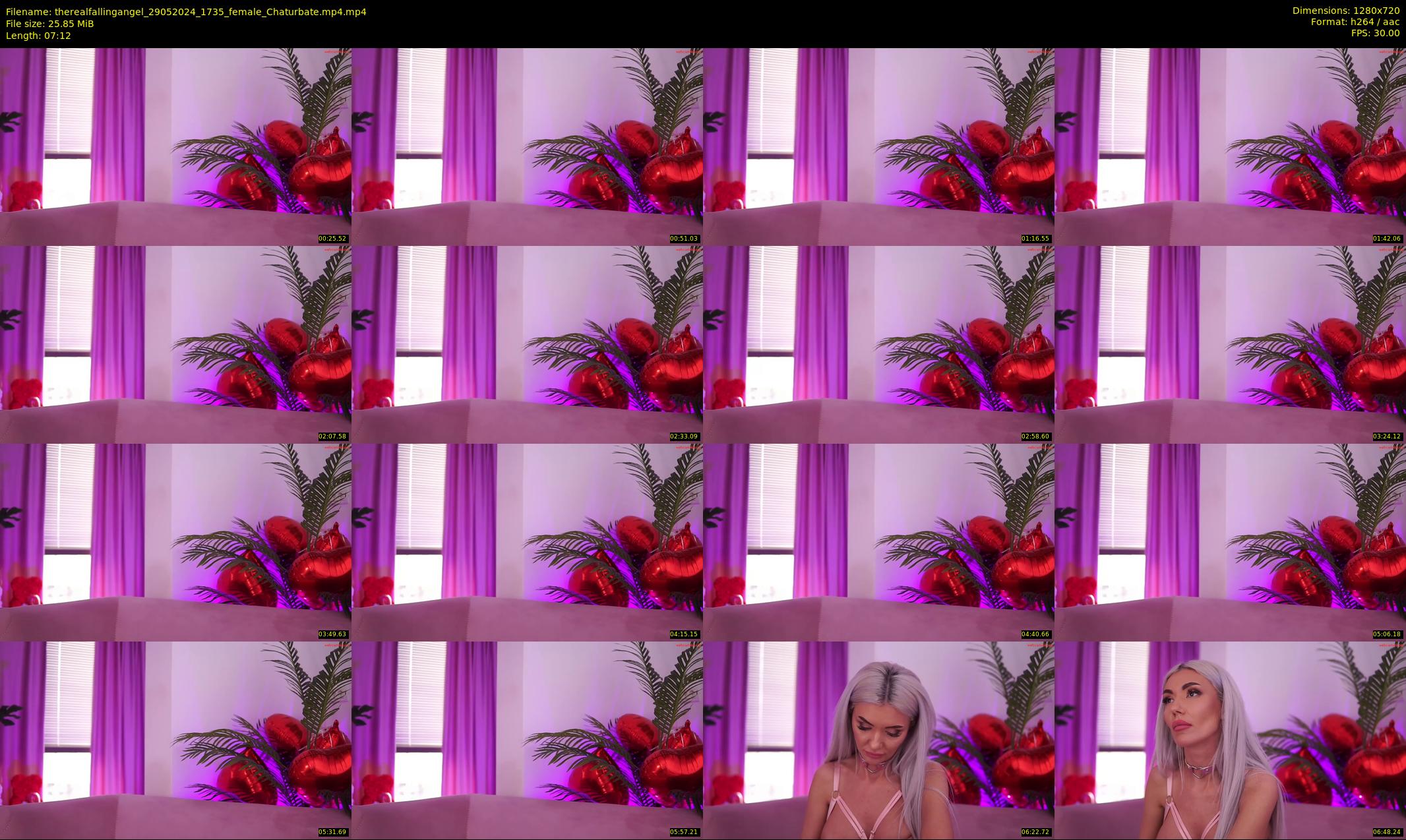 therealfallingangel — 8 minute Chaturbate female cam show recording, 720p, May 29, 2024