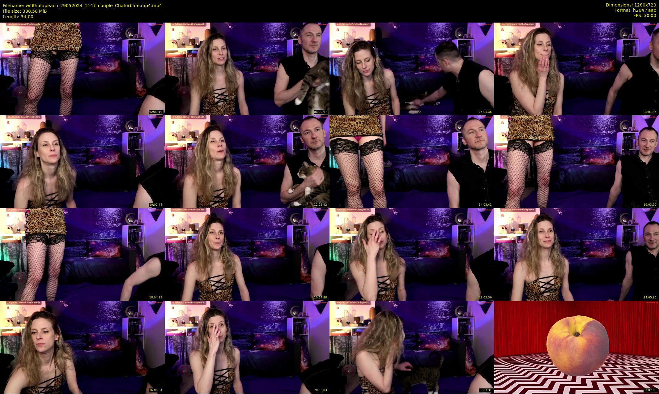 widthofapeach — 34 minute Chaturbate couple cam show recording, 720p, May 29, 2024