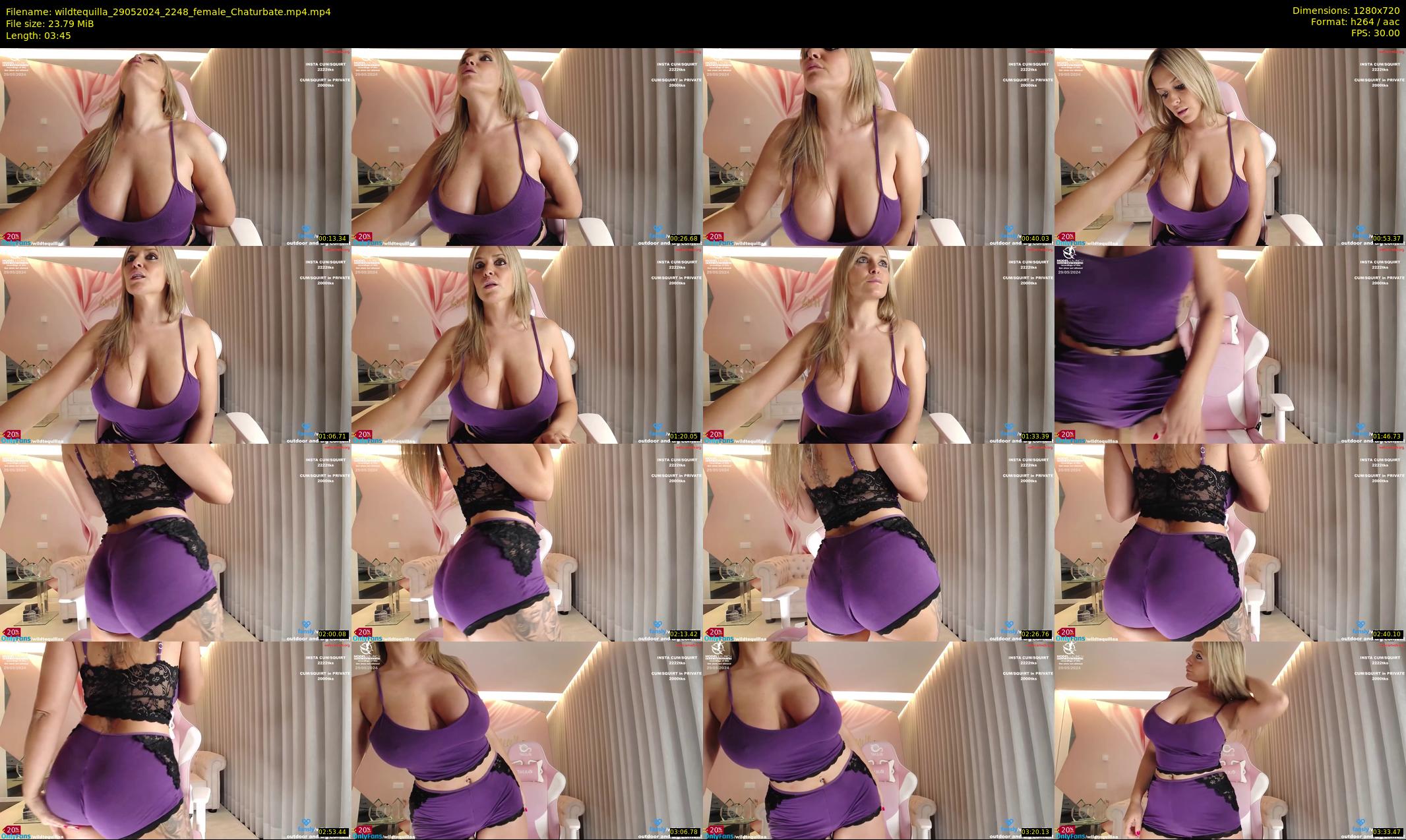 wildtequilla — 4 minute Chaturbate couple cam show recording, 720p, May 29, 2024