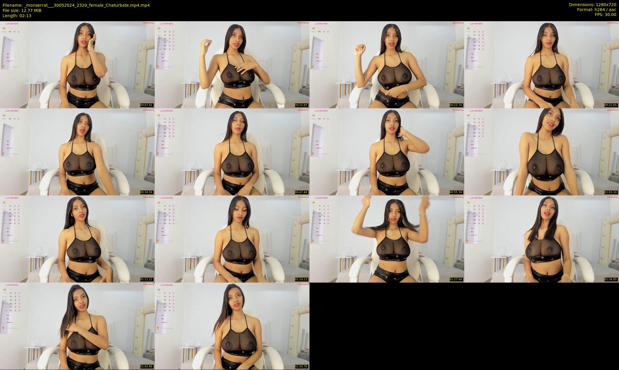 _monserrat__ — 3 minute Chaturbate female cam show recording, 720p, May 30, 2024