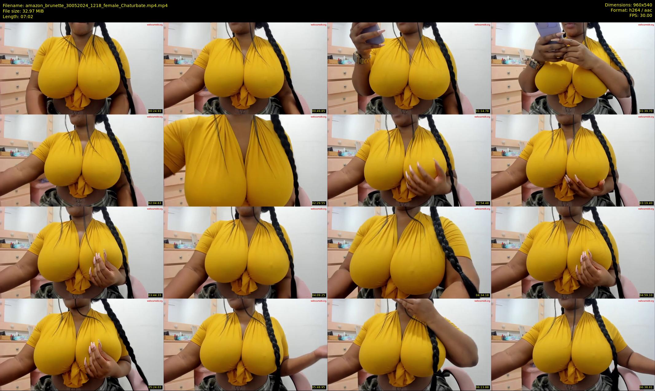 amazon_brunette — 8 minute Chaturbate female cam show recording, 480p, May 30, 2024