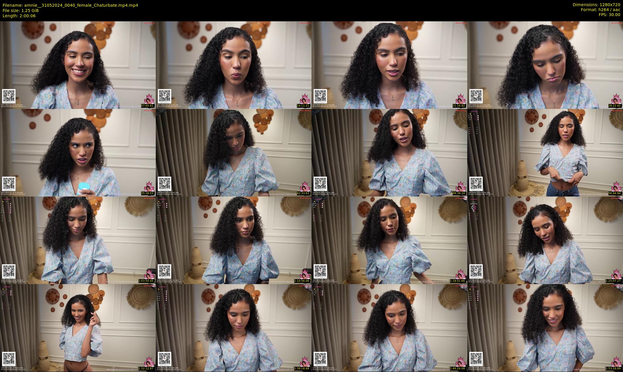amnie_ — 121 minute Chaturbate female cam show recording, 720p, May 31, 2024