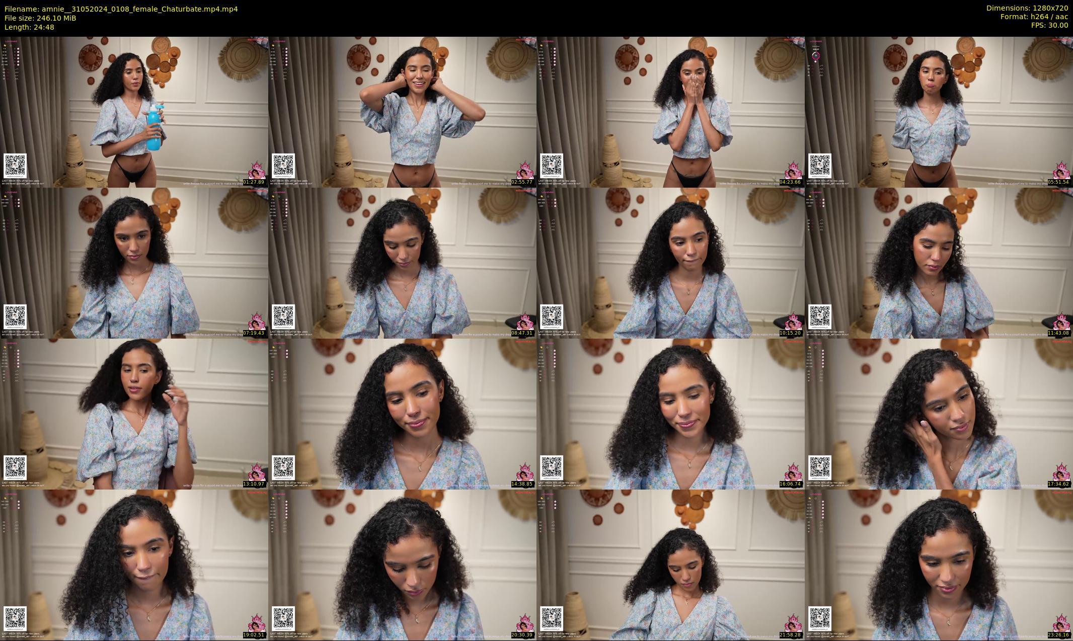 amnie_ — 25 minute Chaturbate female cam show recording, 720p, May 31, 2024