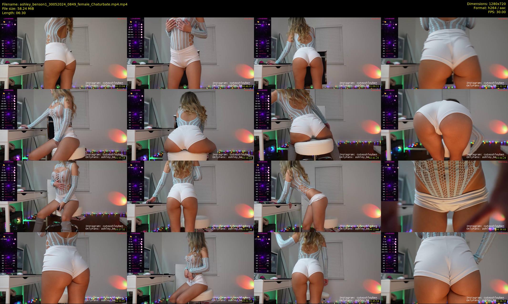 ashley_benson1 — 7 minute Chaturbate female cam show recording, 720p, May 30, 2024