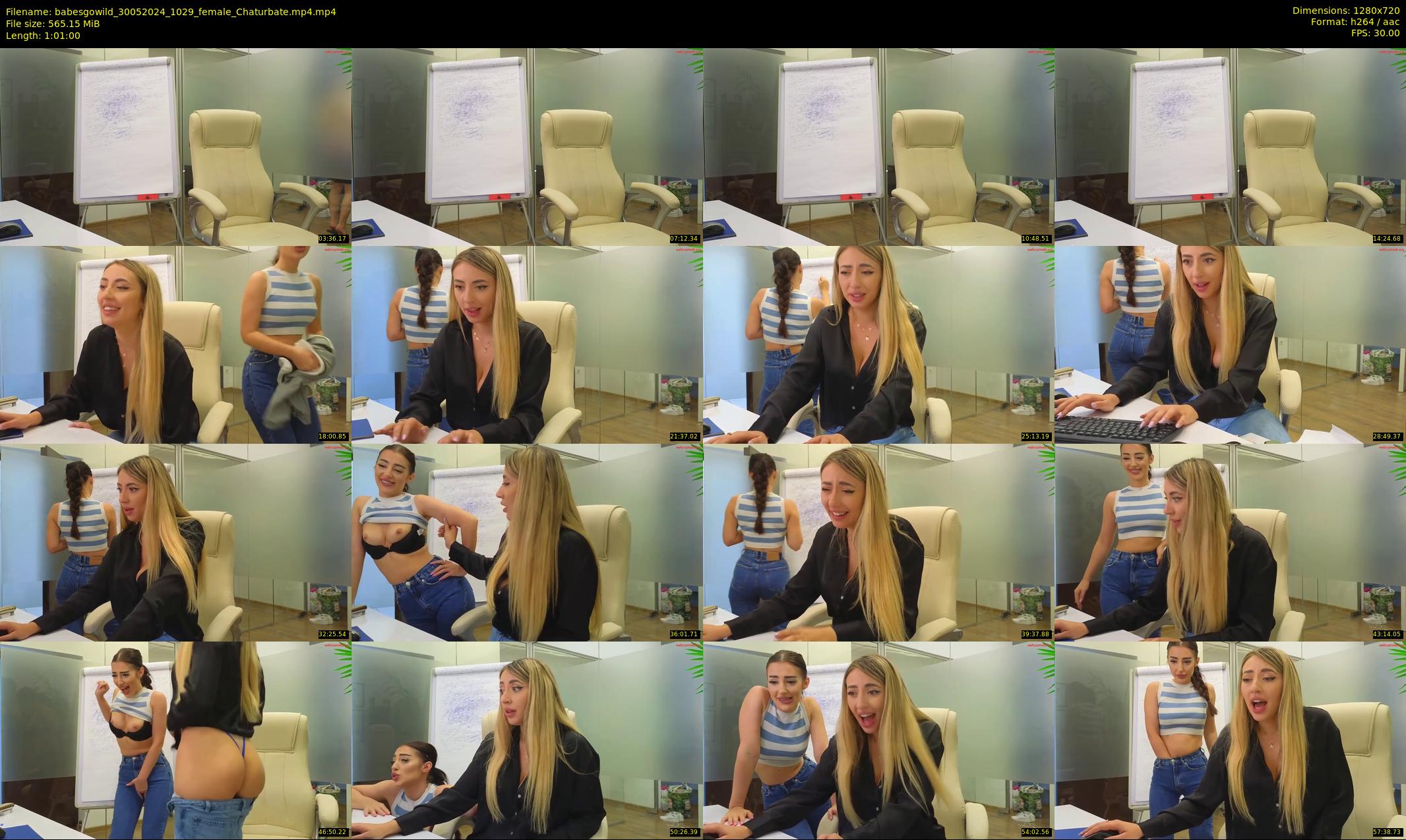 babesgowild — 61 minute Chaturbate couple cam show recording, 720p, May 30, 2024