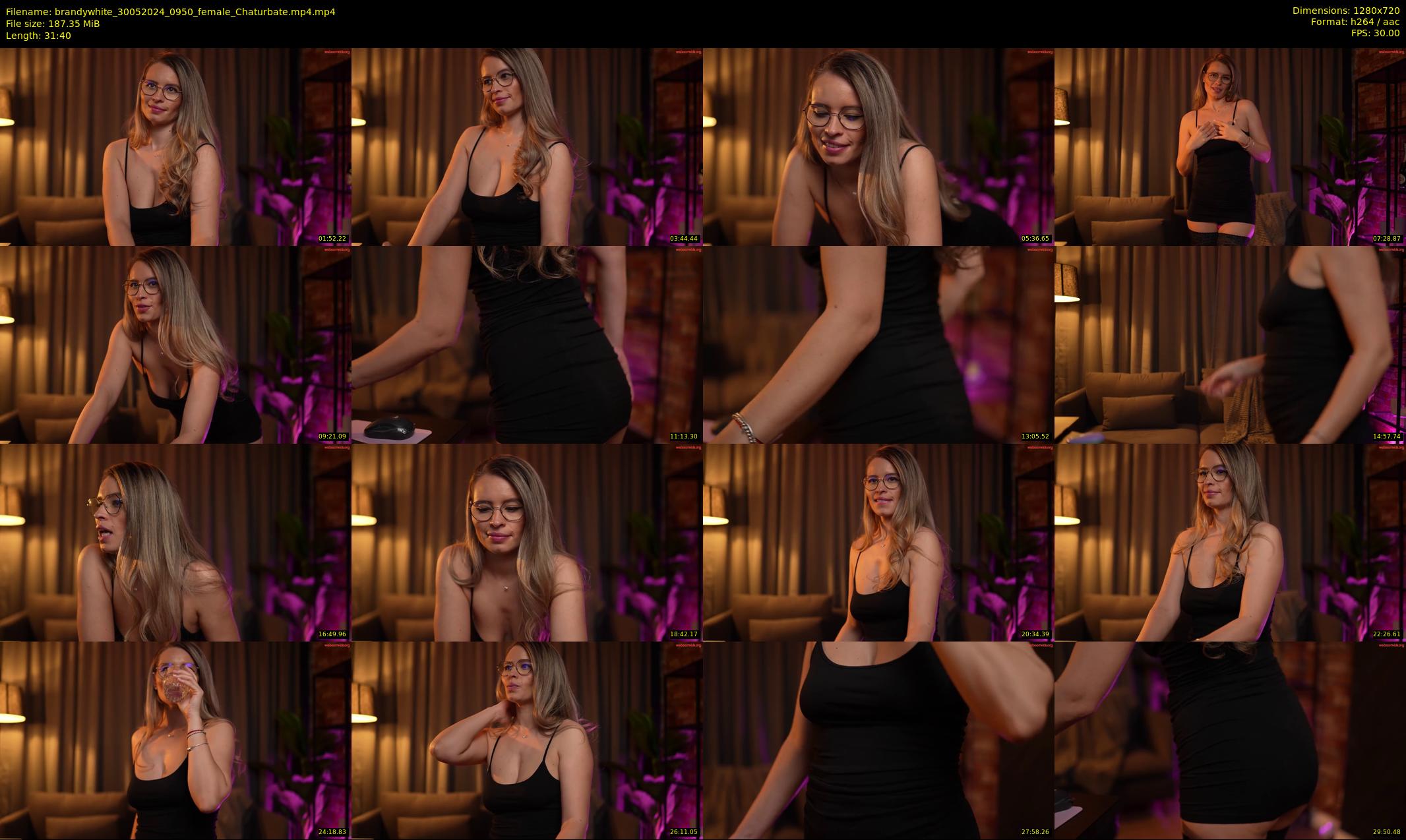 brandywhite — 32 minute Chaturbate female cam show recording, 720p, May 30, 2024