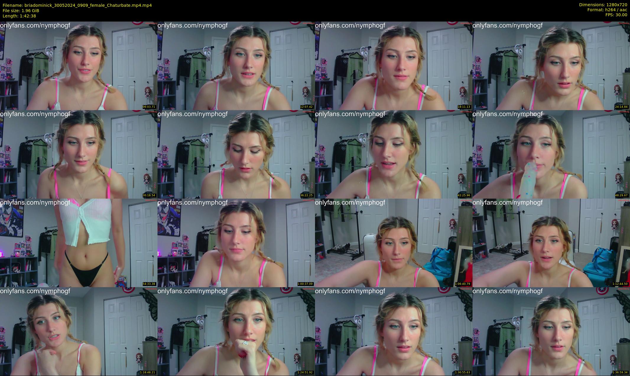 briadominick — 103 minute Chaturbate couple cam show recording, 720p, May 30, 2024