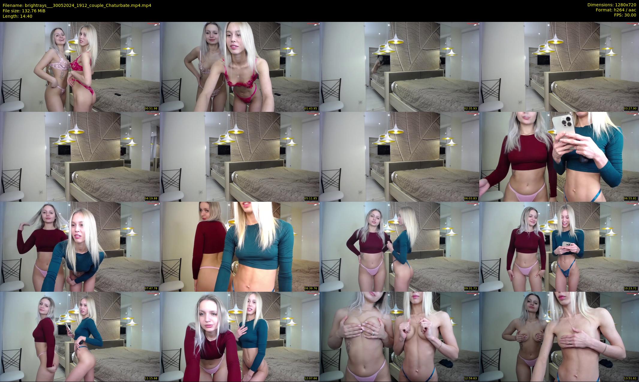 brightrays__ — 15 minute Chaturbate female cam show recording, 720p, May 30, 2024