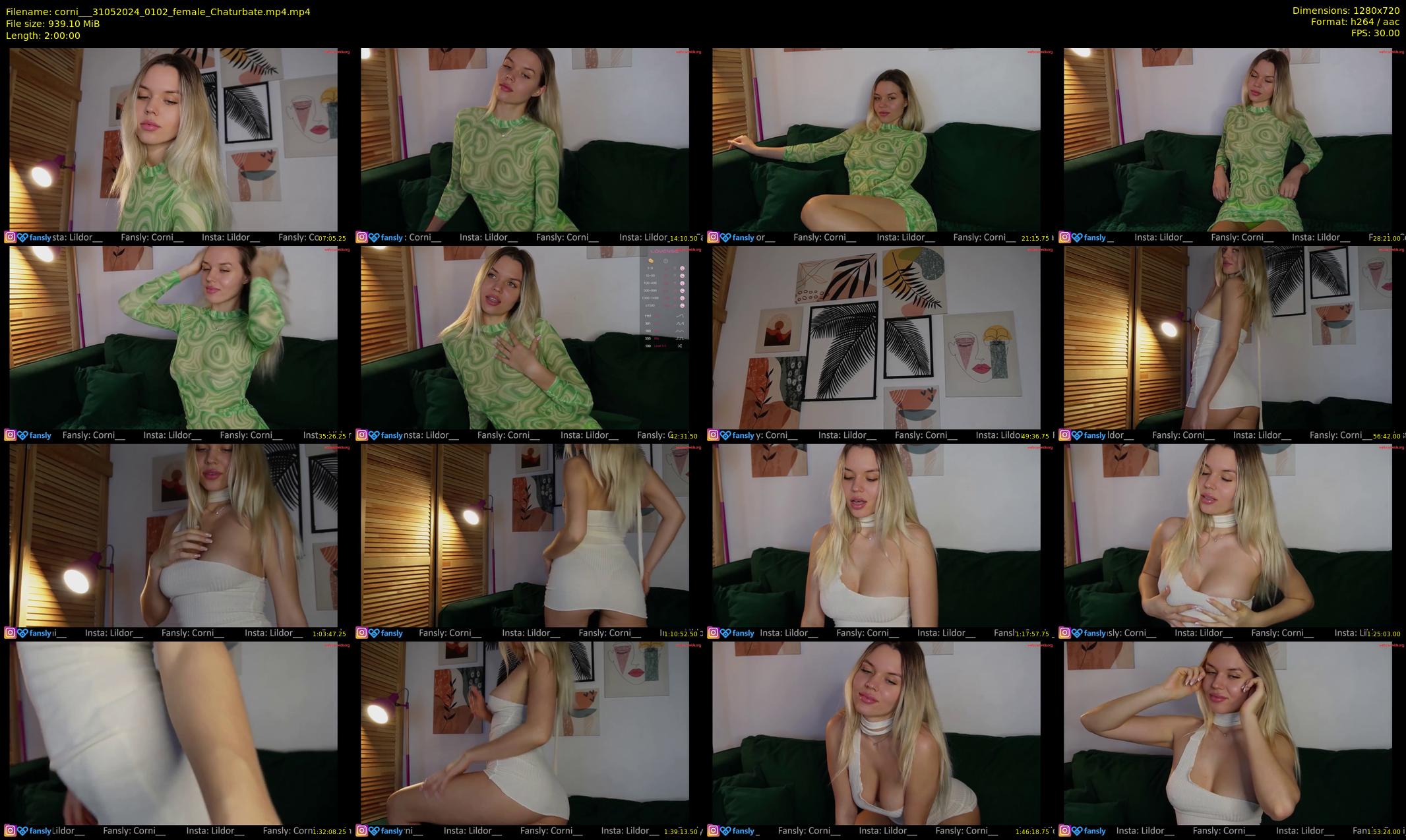 corni__ — 120 minute Chaturbate female cam show recording, 720p, May 31, 2024