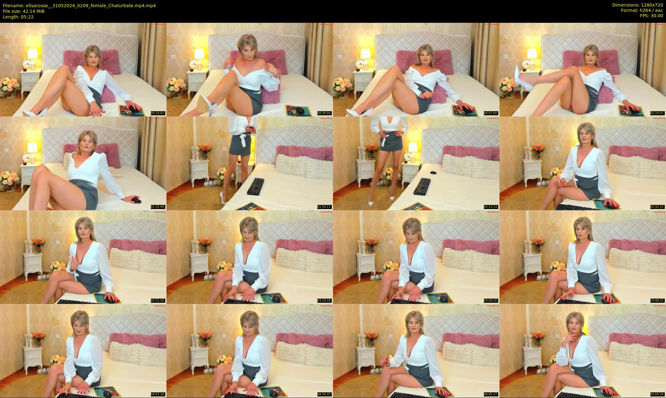 elisarosse_ — 6 minute Chaturbate female cam show recording, 720p, May 31, 2024