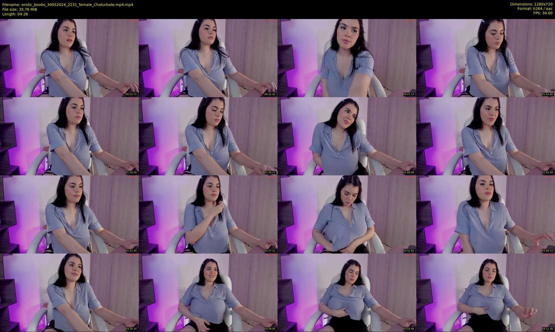 erotic_boobs — 5 minute Chaturbate female cam show recording, 720p, May 30, 2024