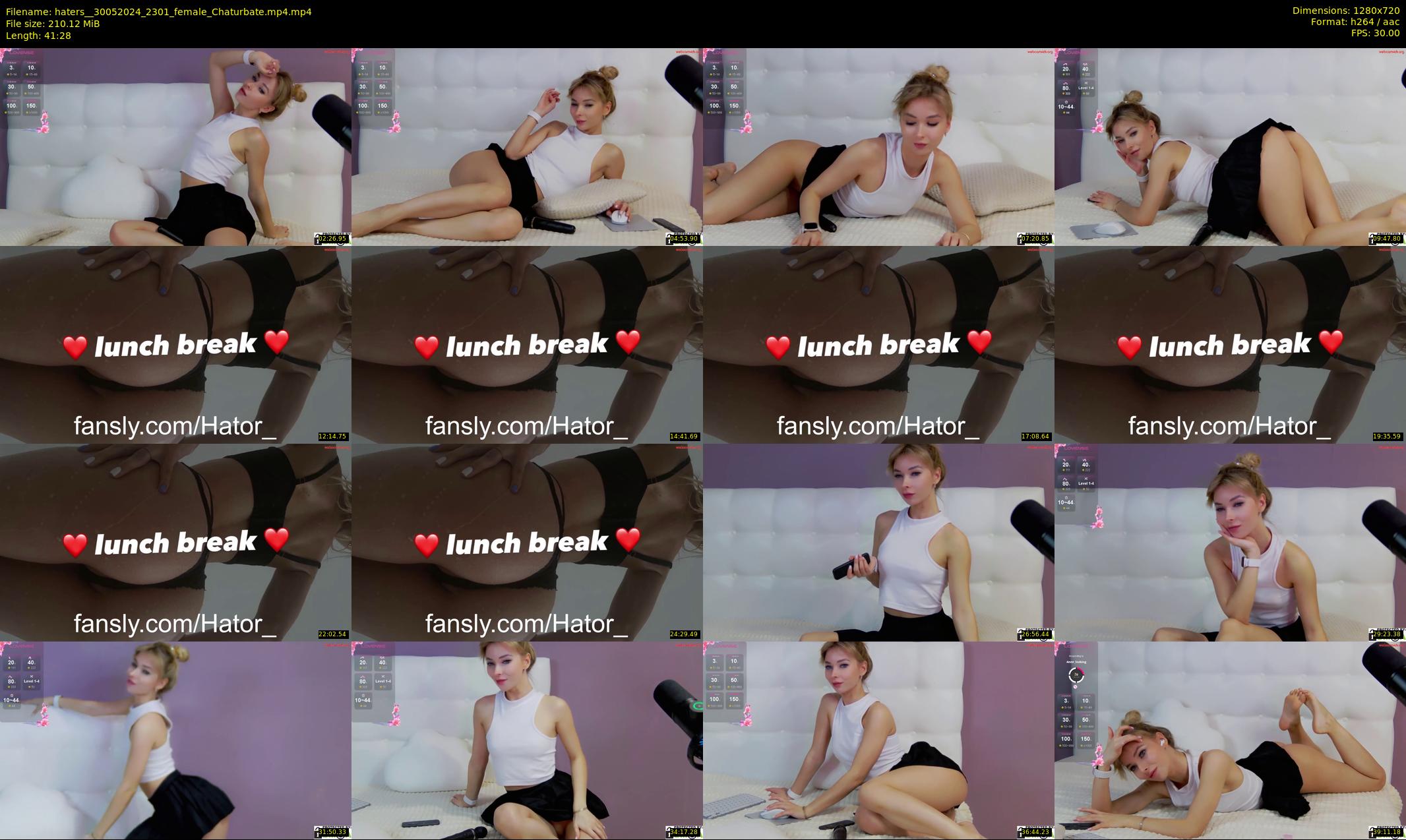 haters_ — 42 minute Chaturbate female cam show recording, 720p, May 30, 2024