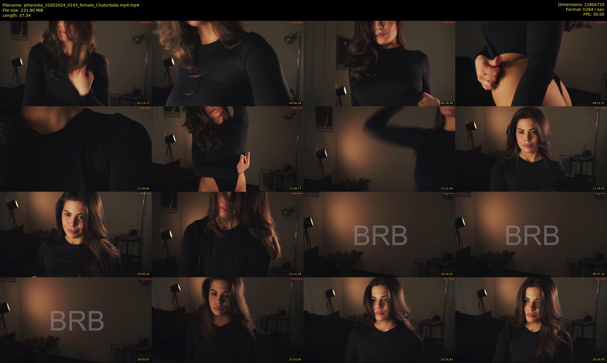 joheredia — 38 minute Chaturbate female cam show recording, 720p, May 31, 2024