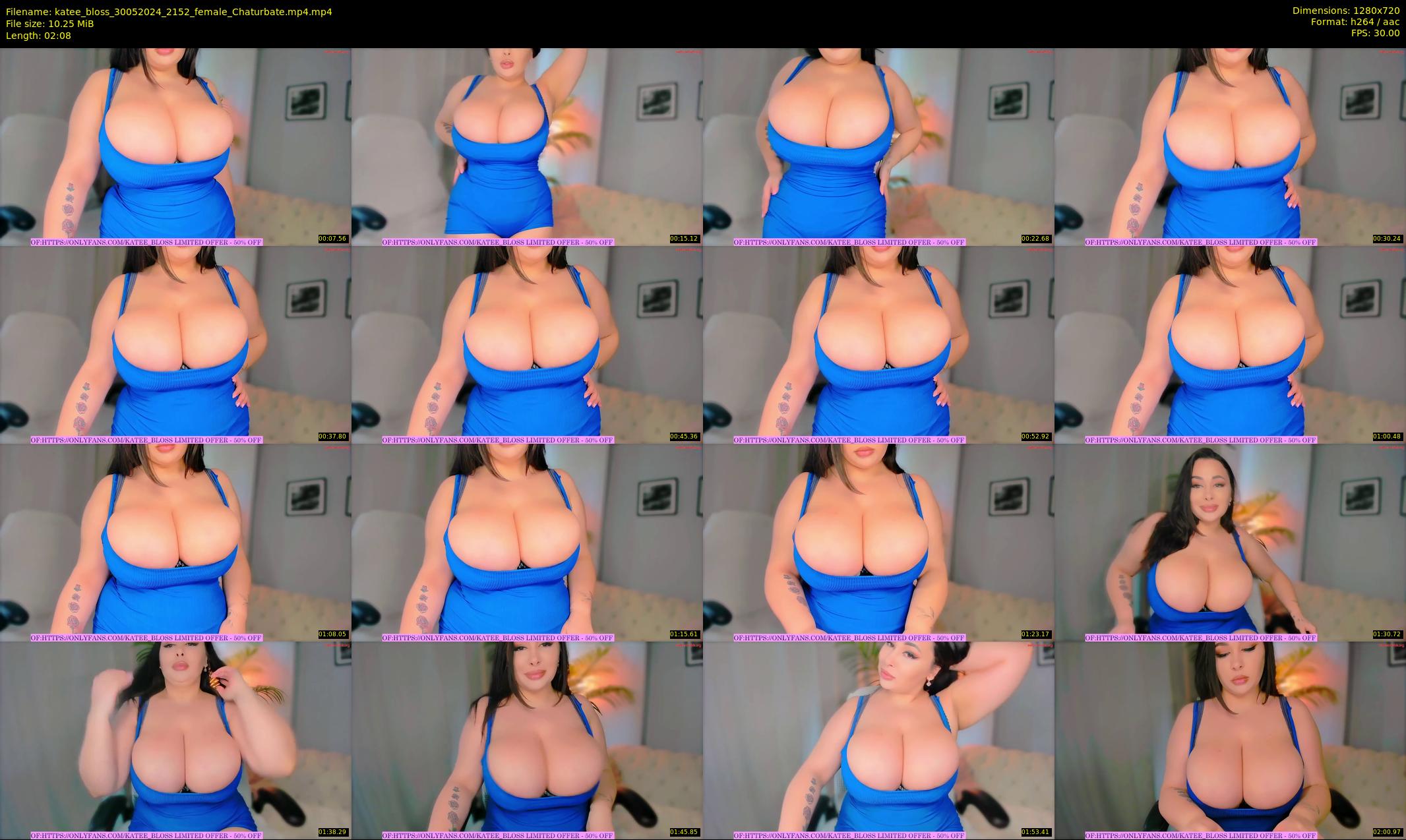katee_bloss — 3 minute Chaturbate female cam show recording, 720p, May 30, 2024